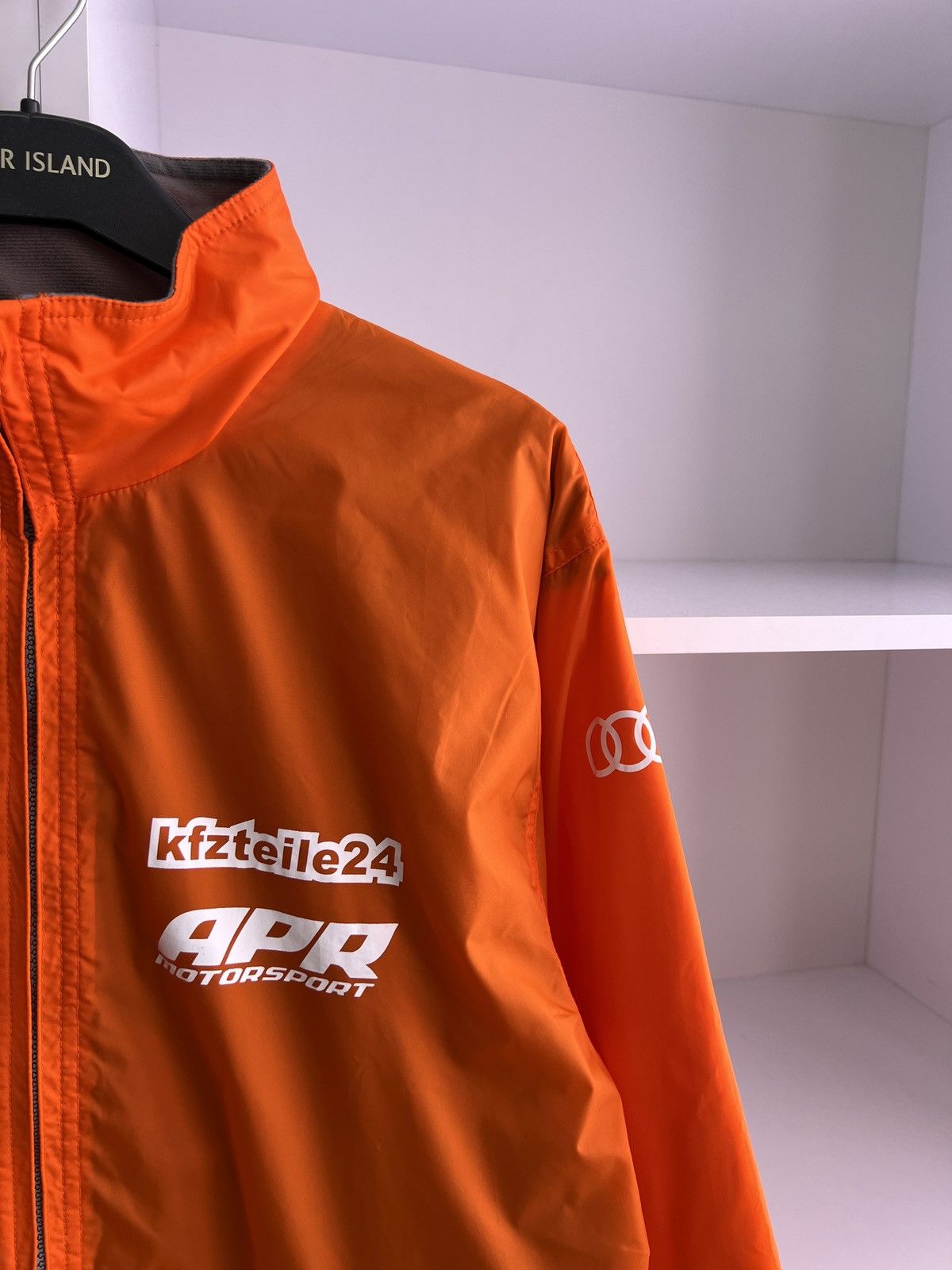 Audi × Vintage Vintage Audi Sport Light Orange Racing Jacket Size US L / EU 52-54 / 3 - 7 Thumbnail