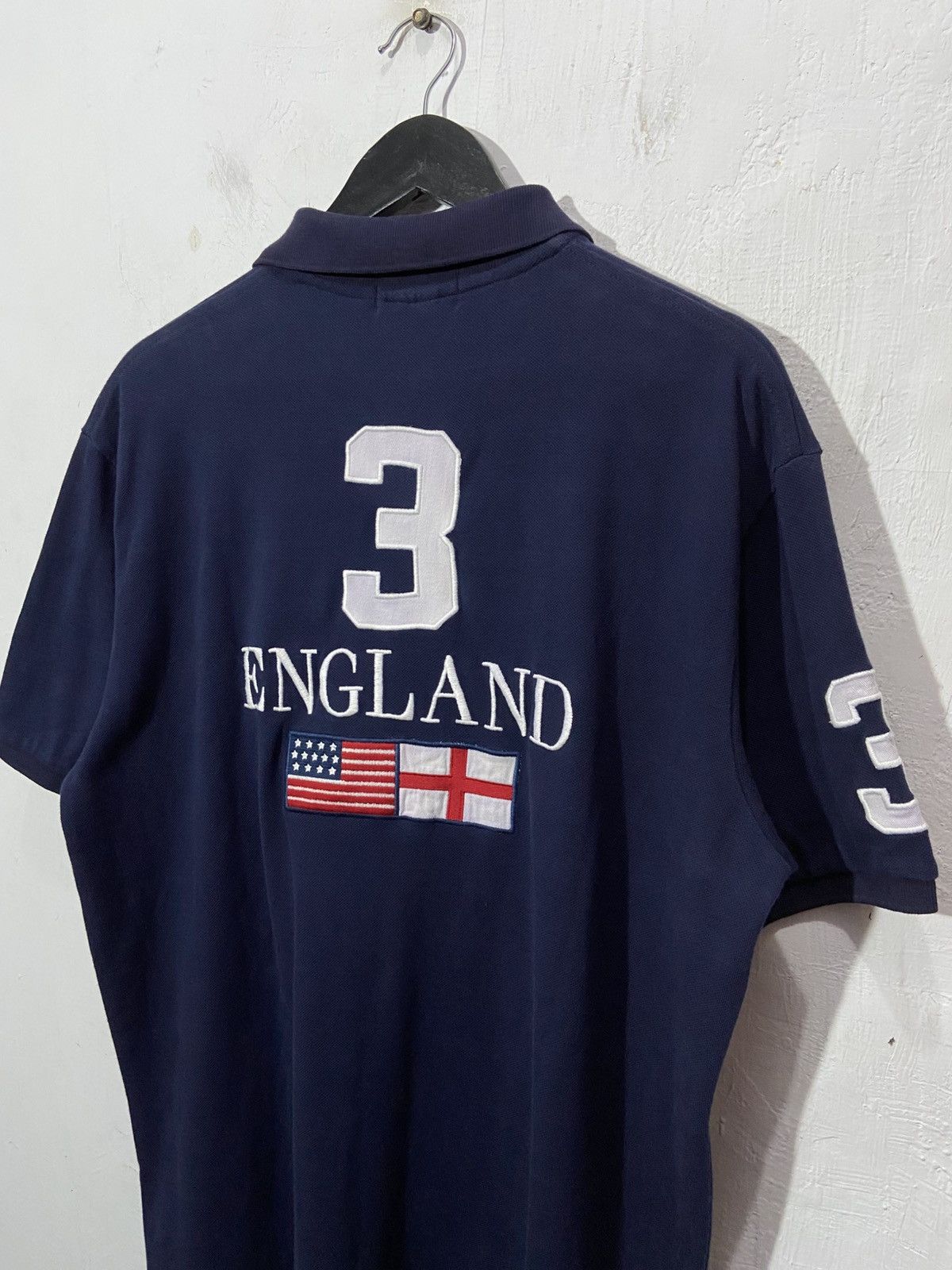 Polo Ralph Lauren Polo Ralph Lauren England #3 Polo Shirt Chief Keef Big Pony Size US L / EU 52-54 / 3 - 16 Thumbnail