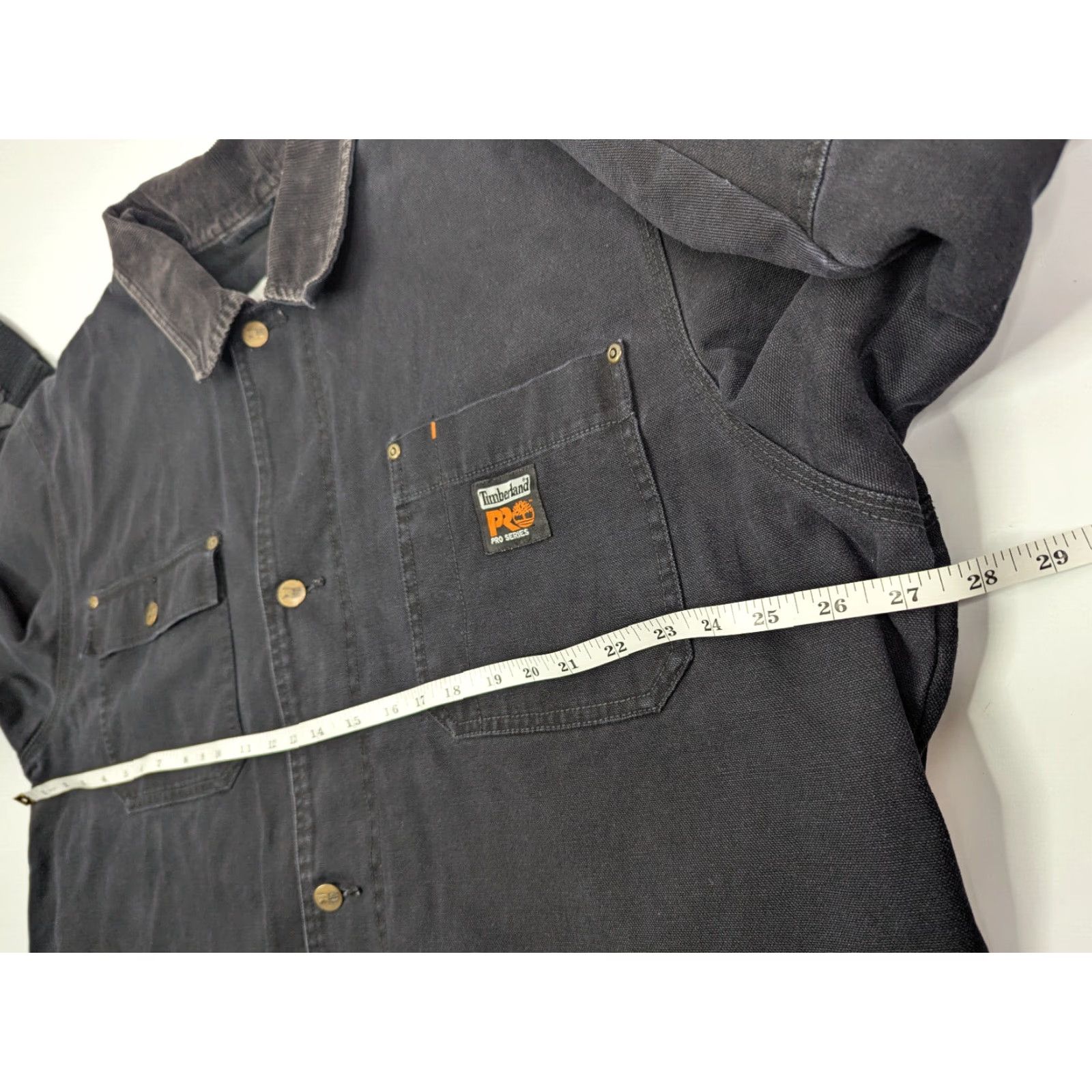Timberland Timberland Pro Series Polartec Canvas Barn Chore Coat Black Workwear Mens 2XL Size US XXL / EU 58 / 5 - 6 Thumbnail