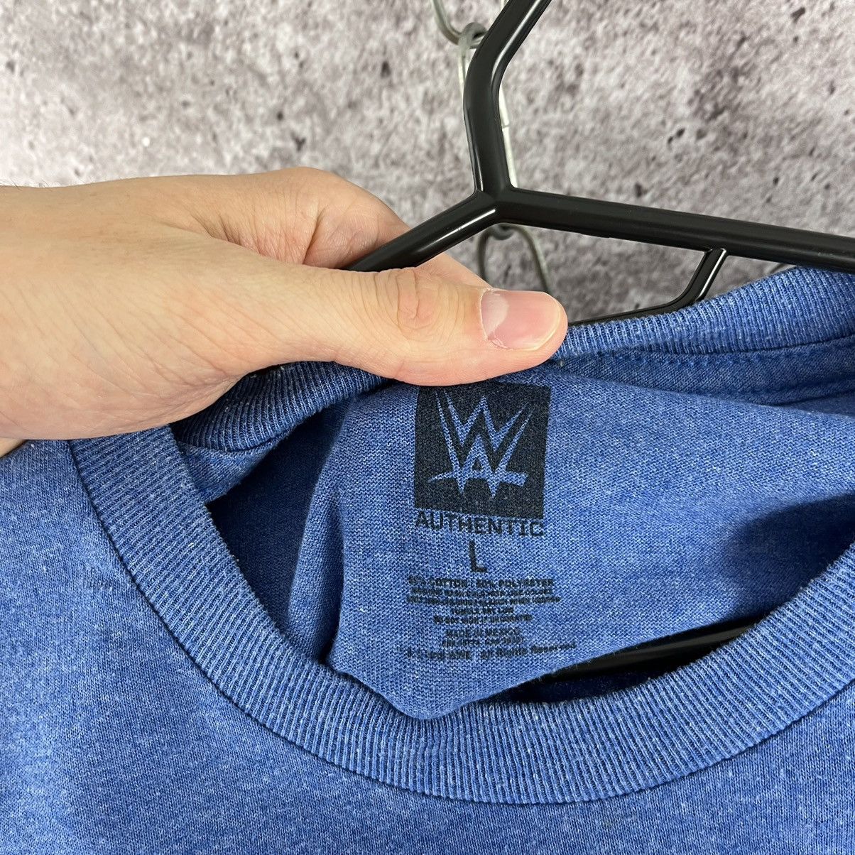 Vintage WWE AJ Styles Big Logo T-Shirt Blue Vintage Size L Size US L / EU 52-54 / 3 - 12 Thumbnail