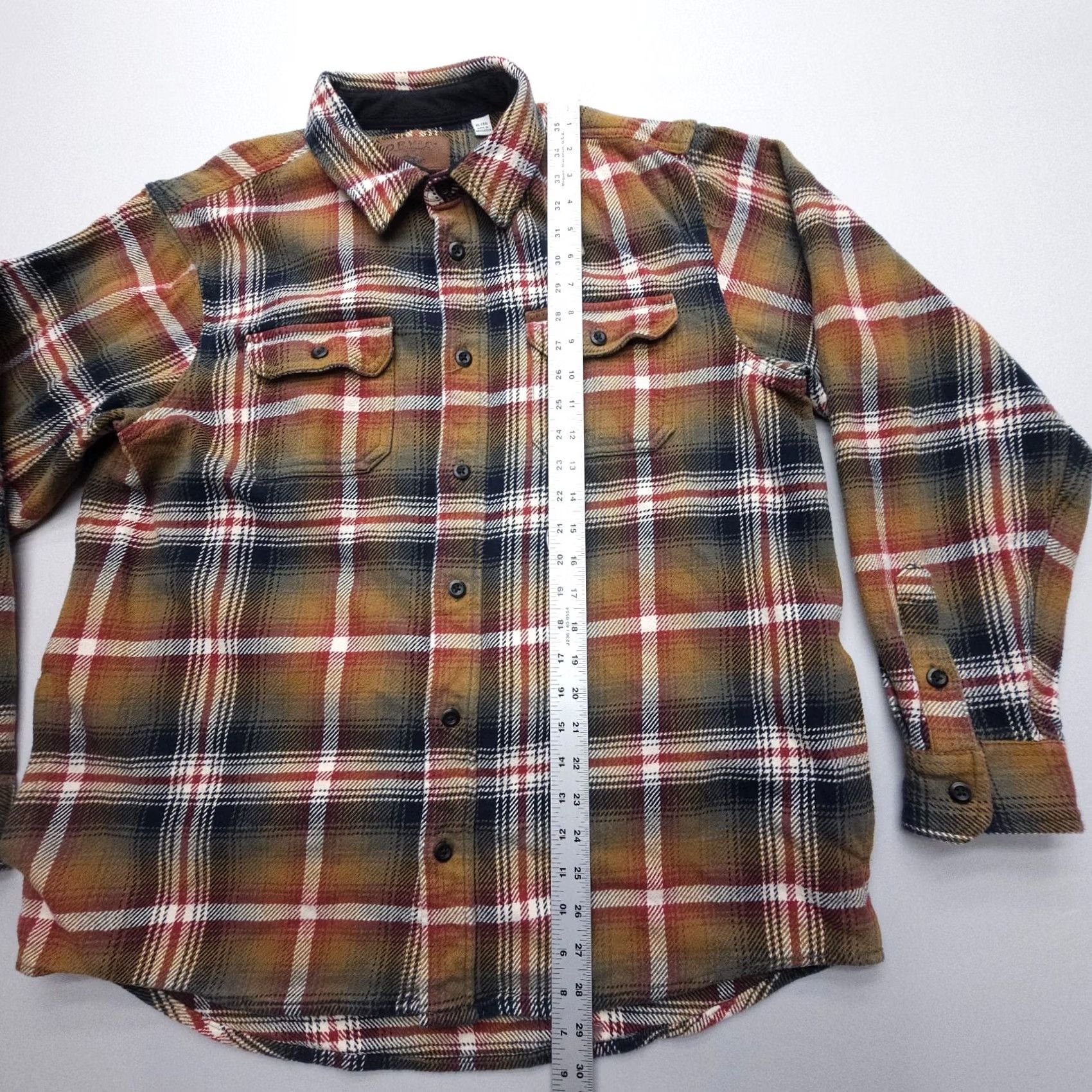 Orvis Orvis Shirt Shacket Plaid Heavyweight Cotton Flannel Mens XL Multicolor Outdoor Casual Workwear Shirt Shacket Size US XL / EU 56 / 4 - 6 Thumbnail