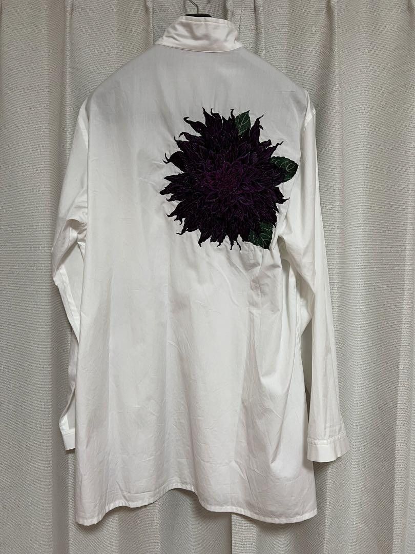 Yohji Yamamoto POUR HOMME 22ss daliah embroidery shirts HG-B89-035 Size US XL / EU 56 / 4 - 3 Thumbnail