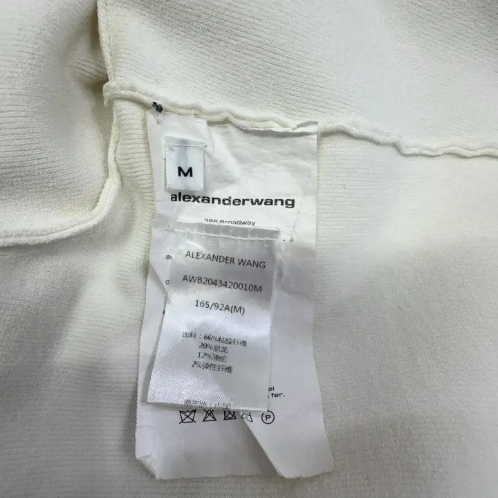 Alexander Wang Alexander Wang SS22 Logo Embellished Knit Cardigan - Size M / US 6-8 / IT 42-44 - 3 Thumbnail