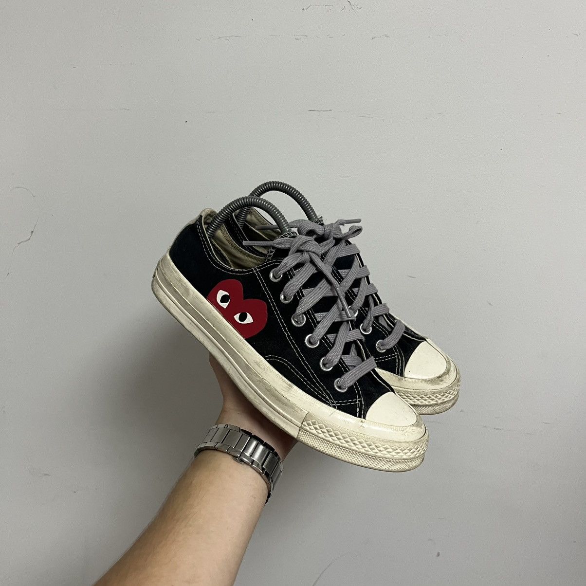 Comme des Garcons PLAY × Converse Converse Play CDG Chuck Taylor Shoes Size US 6 / EU 39 - 2 Thumbnail