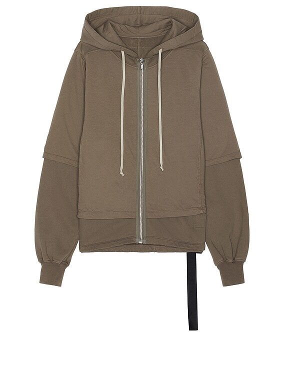 Rick Owens Drkshdw Rick Owens Drkshdw "Zipped Hustler Hoodie" Size US S / EU 44-46 / 1 - 3 Thumbnail