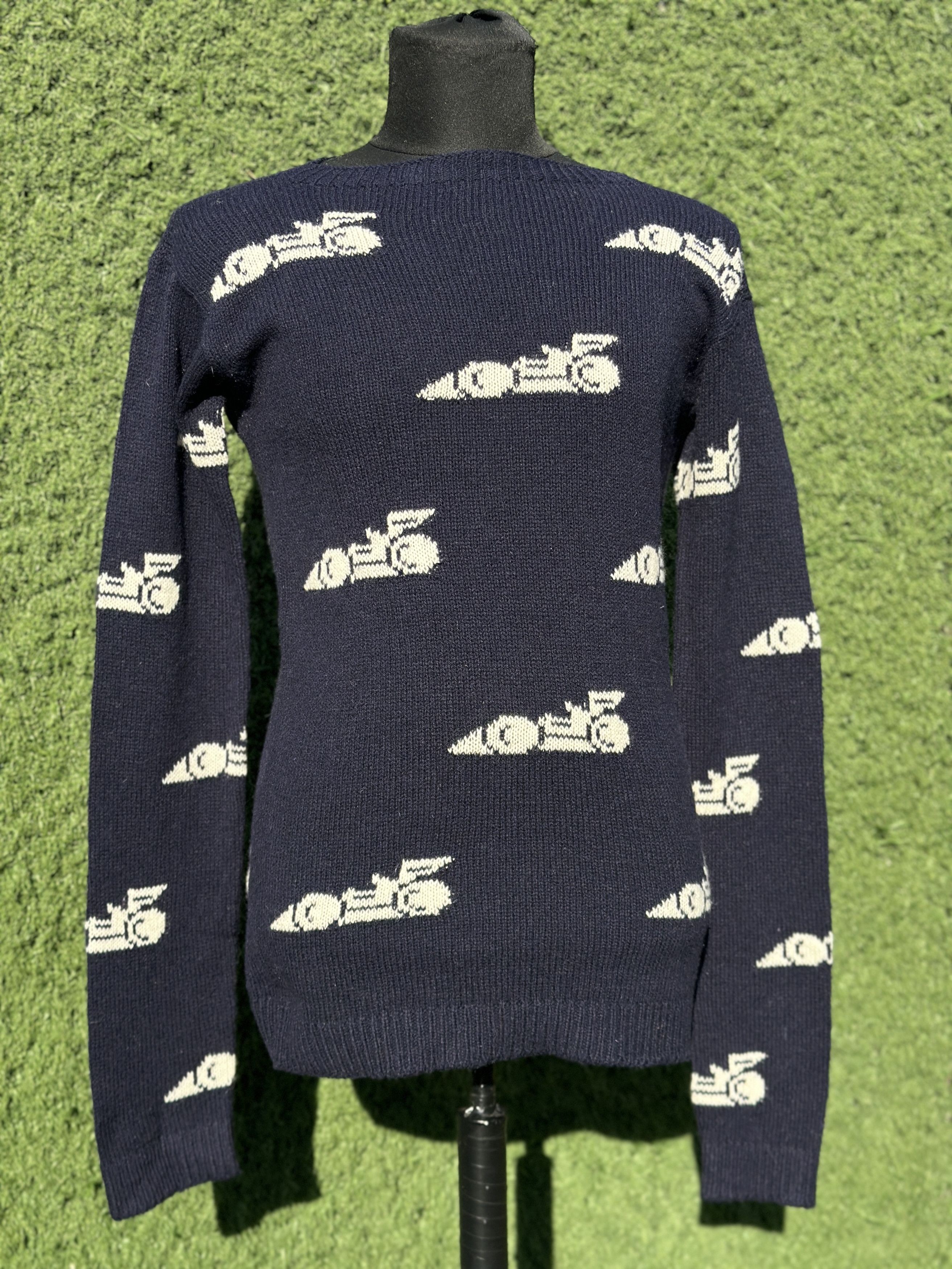 Prada Prada Shetland Wool Knit Sweater IT 50 Unique Construction Size US M / EU 48-50 / 2 - 1 Thumbnail