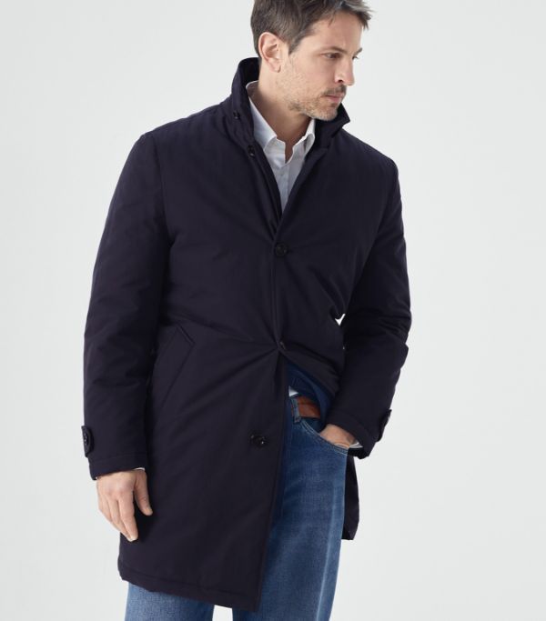 Brunello Cucinelli Jacket in Dark Blue Size US S / EU 44-46 / 1 - 1 Thumbnail
