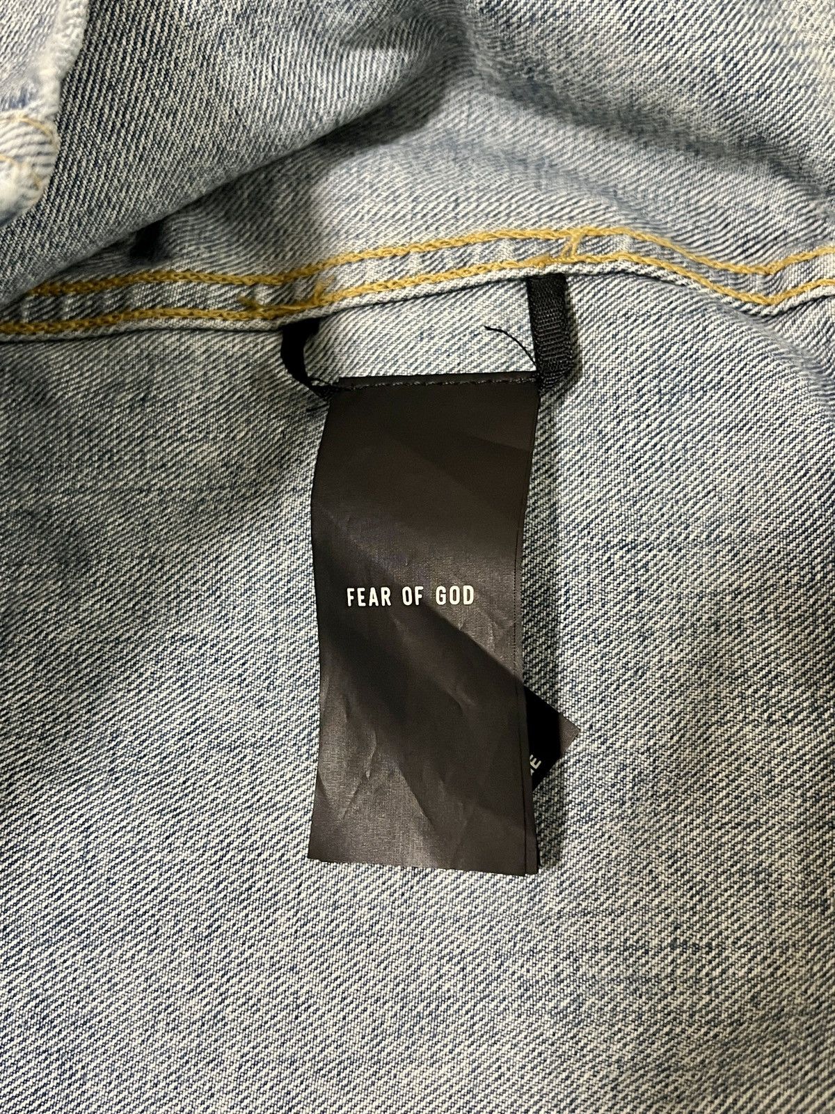 Fear of God Fear of God Denim Jacket Size US XL / EU 56 / 4 - 12 Thumbnail