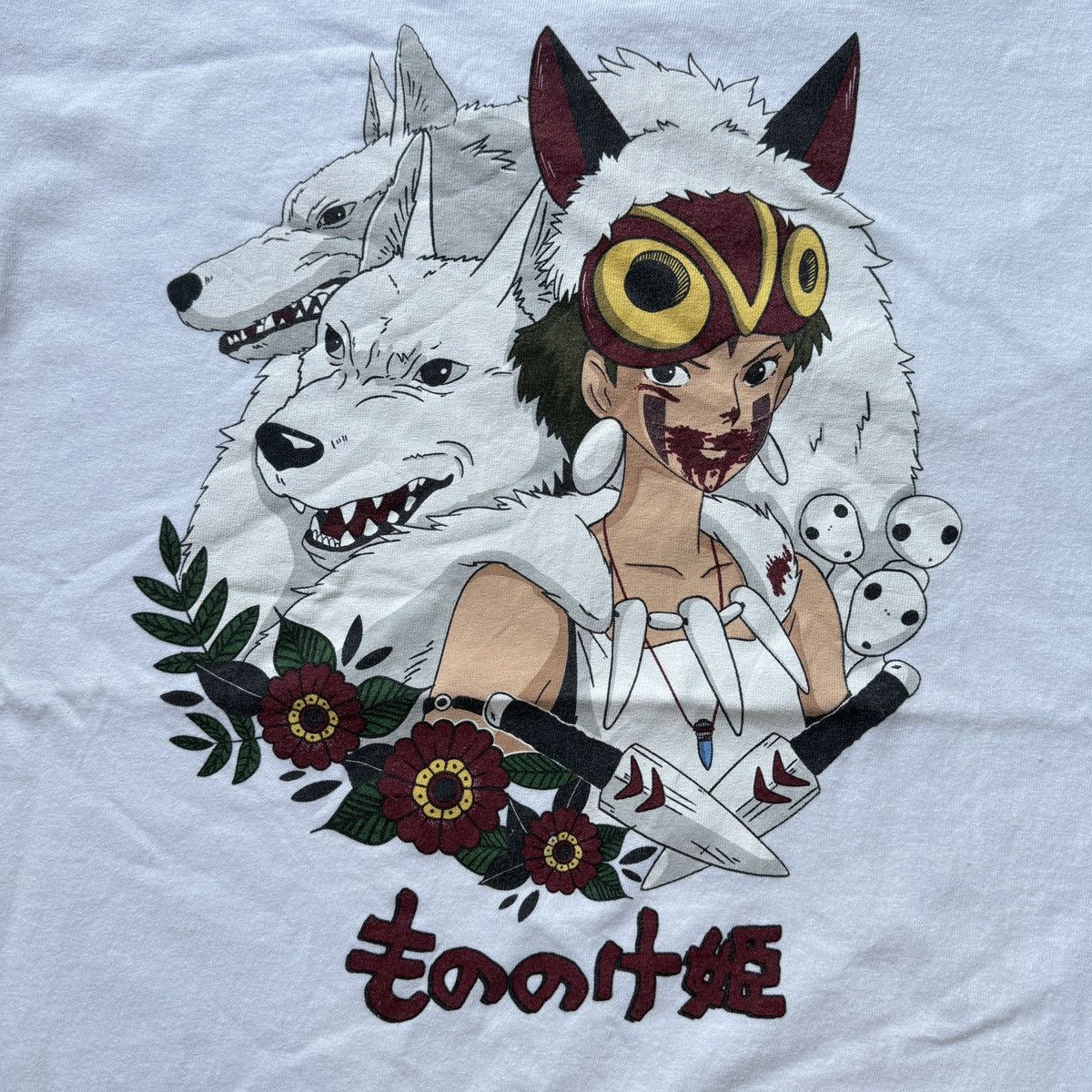 90s Vintage ジブリ もののけ姫 tee y2k