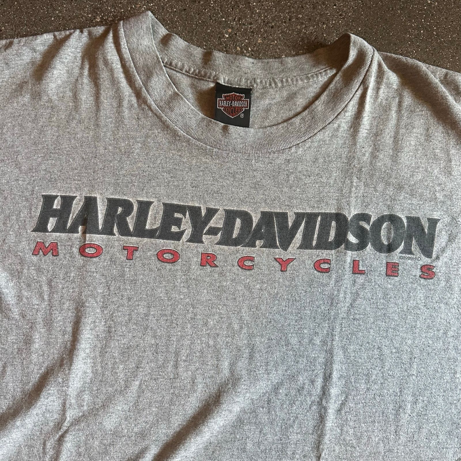 Harley Davidson 1999 spell out harley davidson motorcycles graphic tee shirt Size US L / EU 52-54 / 3 - 2 Thumbnail