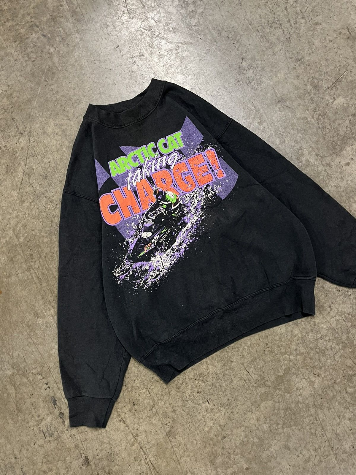Vintage Vintage 90s Artic cat snowmobile crewneck rare graphic Size US M / EU 48-50 / 2 - 1 Thumbnail