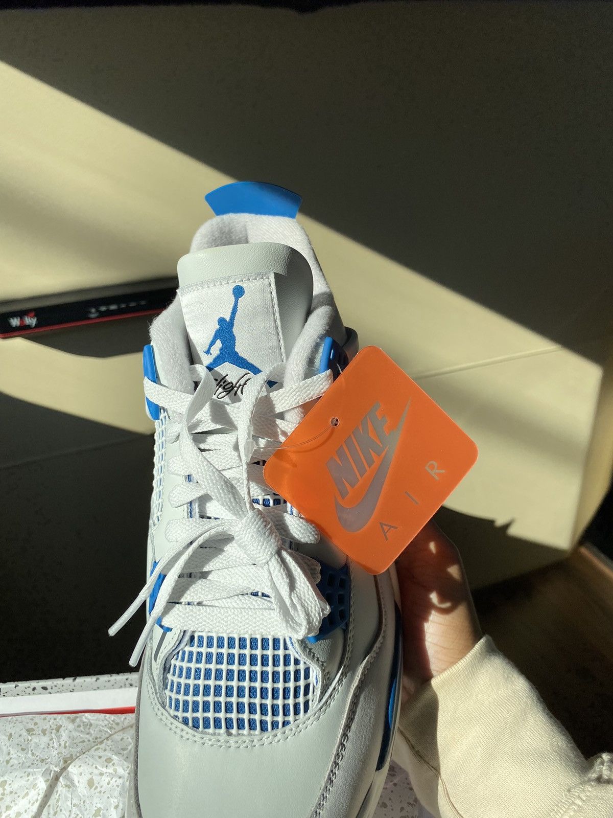 Jordan Brand Jordan 4 Military Blue(SIZE 10) Size US 10 / EU 43 - 9 Thumbnail