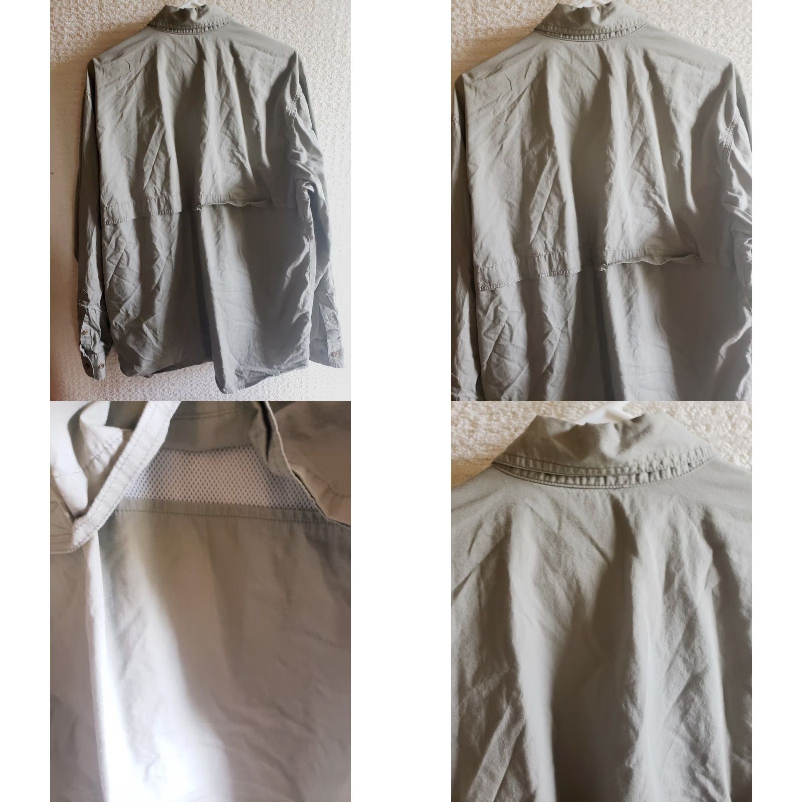 Vintage Cabela’s Guide Series Fishing Green Long Sleeve Button-Down Shirt Mens XL 50" Size US XL / EU 56 / 4 - 8 Thumbnail