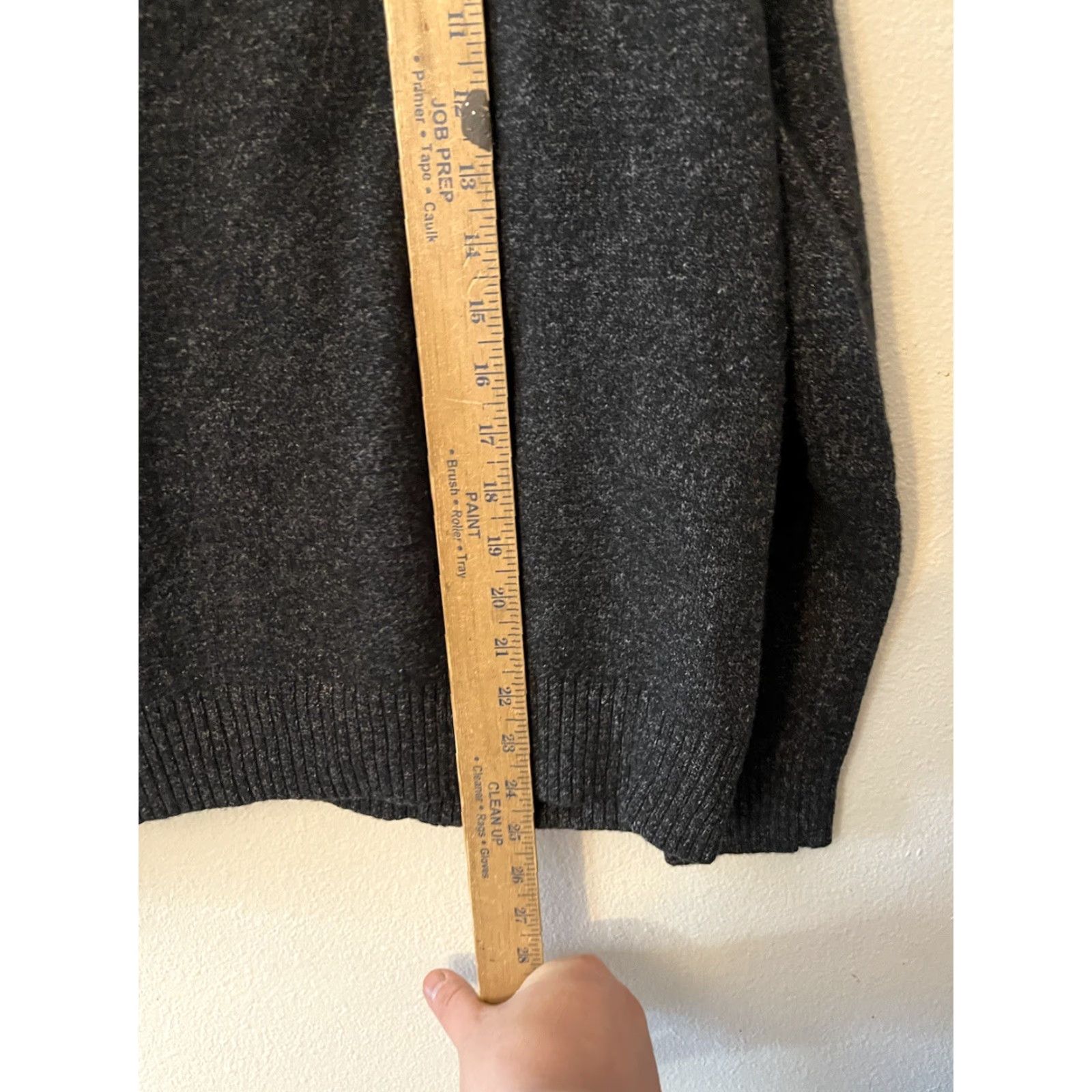 J.Crew J.Crew Merino Wool Half-Zip Sweater Gray XL Men Pullover Mock Neck, Regular Fit, Casual, Workwear, Winter, Aberdale? Size US XL / EU 56 / 4 - 5 Thumbnail