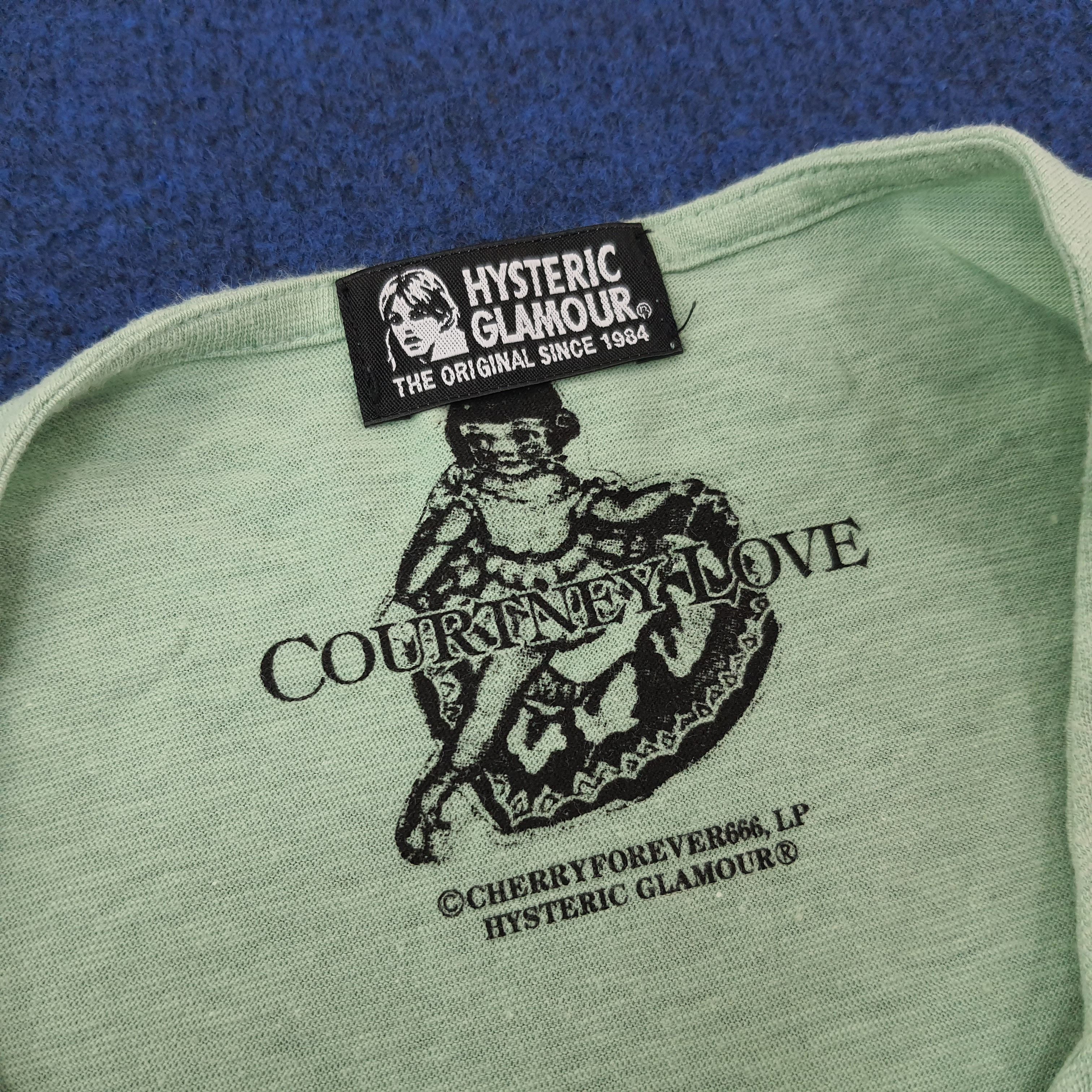 Hysteric Glamour Vintage Hysteric Glamour Courtney Love Japan Tshirt C249N16 Size M / US 6-8 / IT 42-44 - 6 Thumbnail