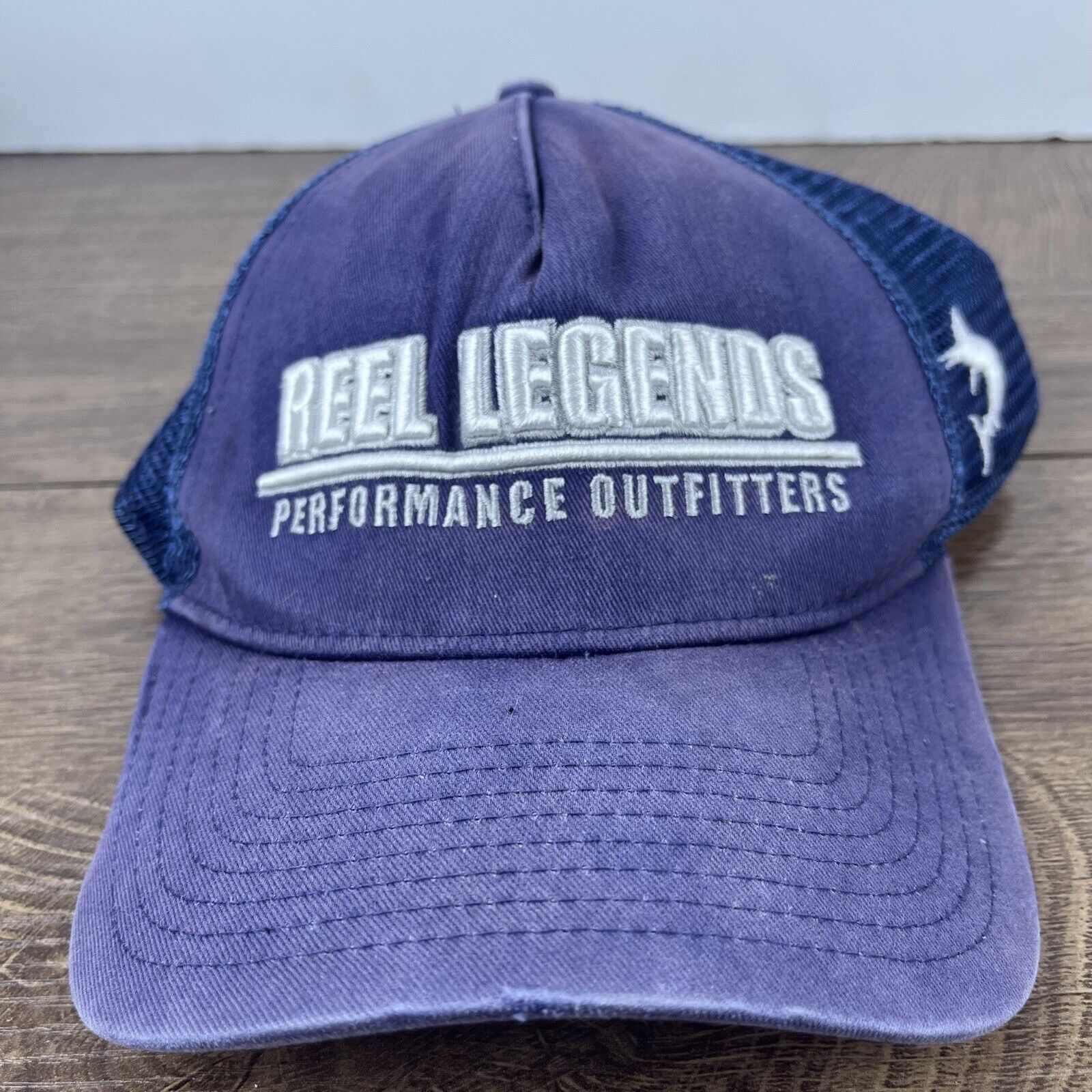 Reel Legends Reel Legend Performance Snapback Hat Blue Adjustable Hat Blu Size ONE SIZE - 2 Thumbnail