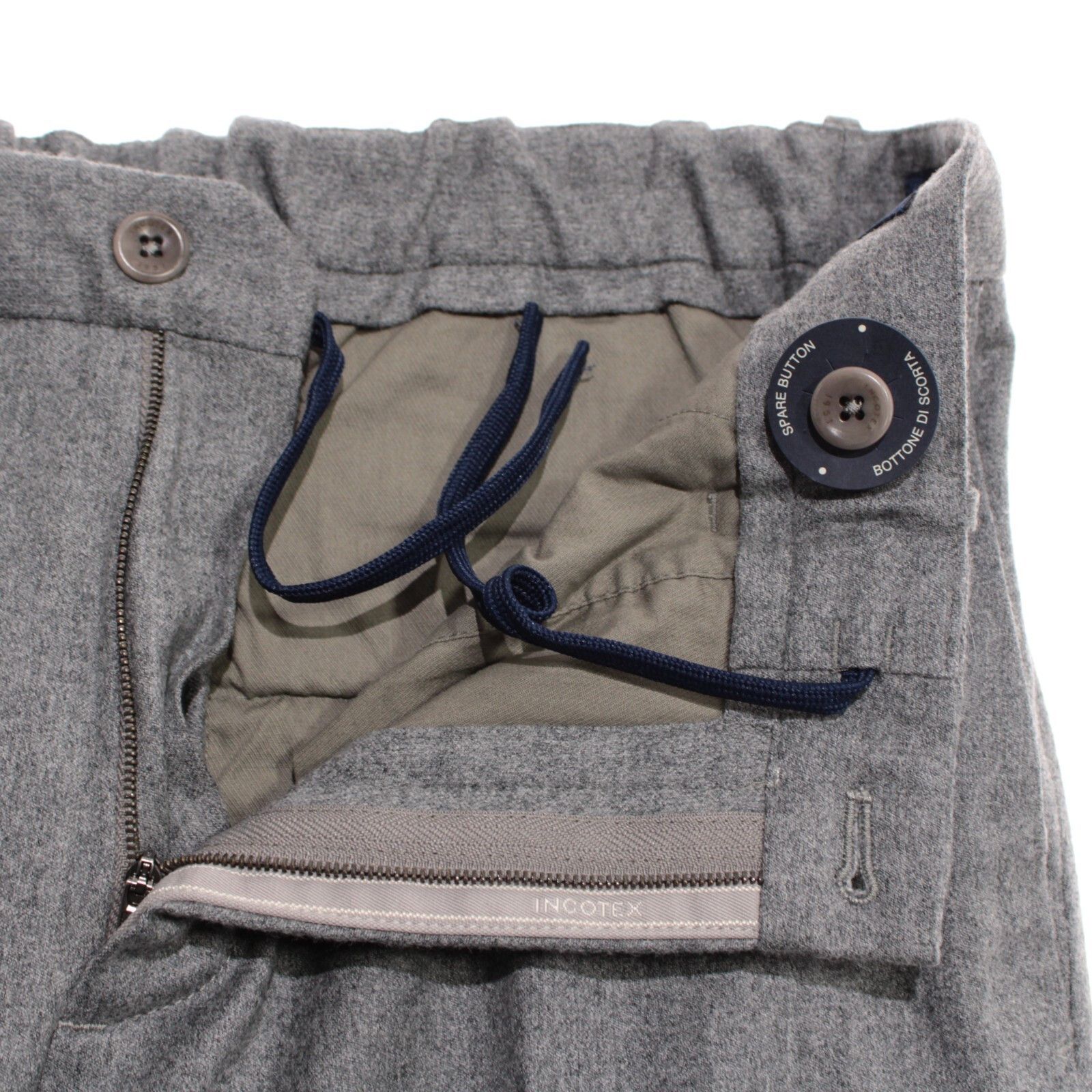 Incotex INCOTEX New with tags Dress Pants Size 32 US In Gray Size US 32 / EU 48 - 3 Thumbnail