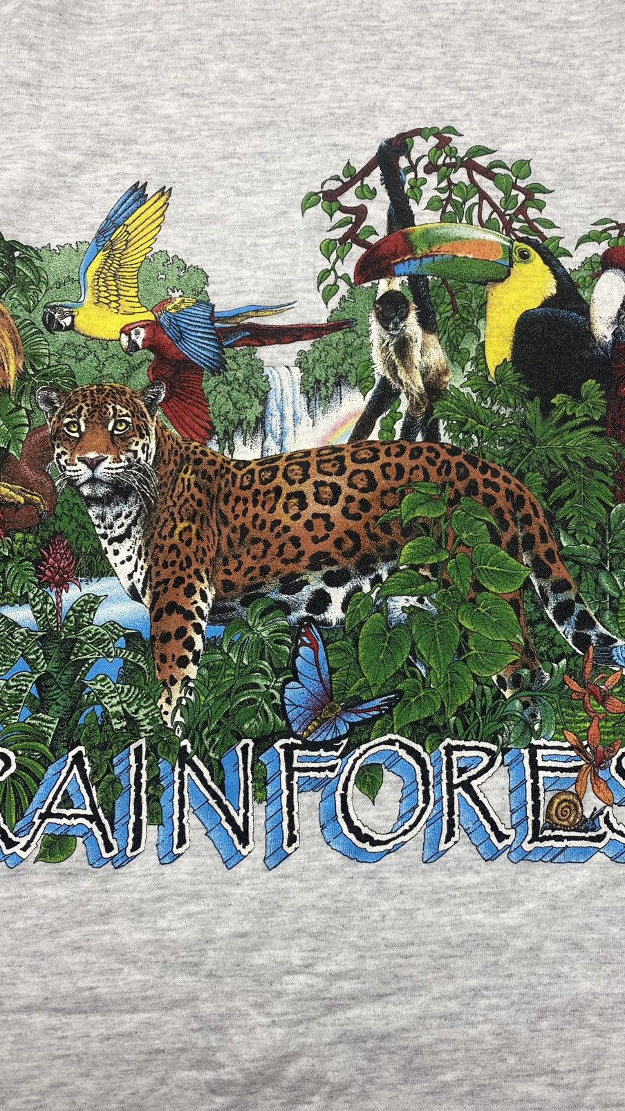 Habitat × Hysteric Glamour × Japanese Brand 1991 Habitat Oneita - Flora & Fauna T-Shirt Size US L / EU 52-54 / 3 - 12 Thumbnail