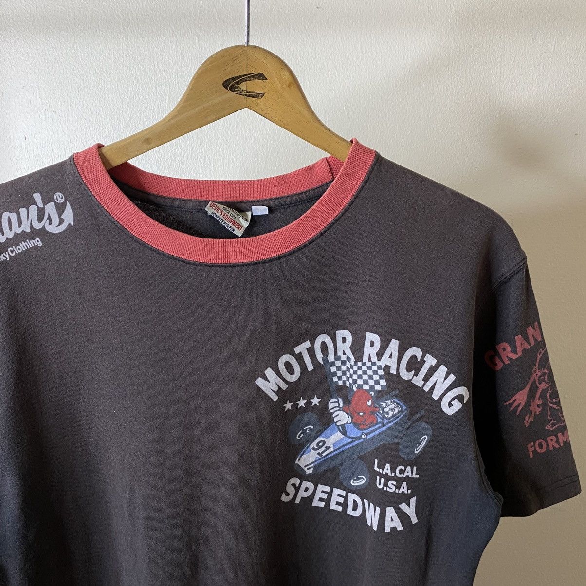 Tedman Y2K Tedman Company LRD Racing Team Grandprix Faded Tee Size US M / EU 48-50 / 2 - 6 Thumbnail