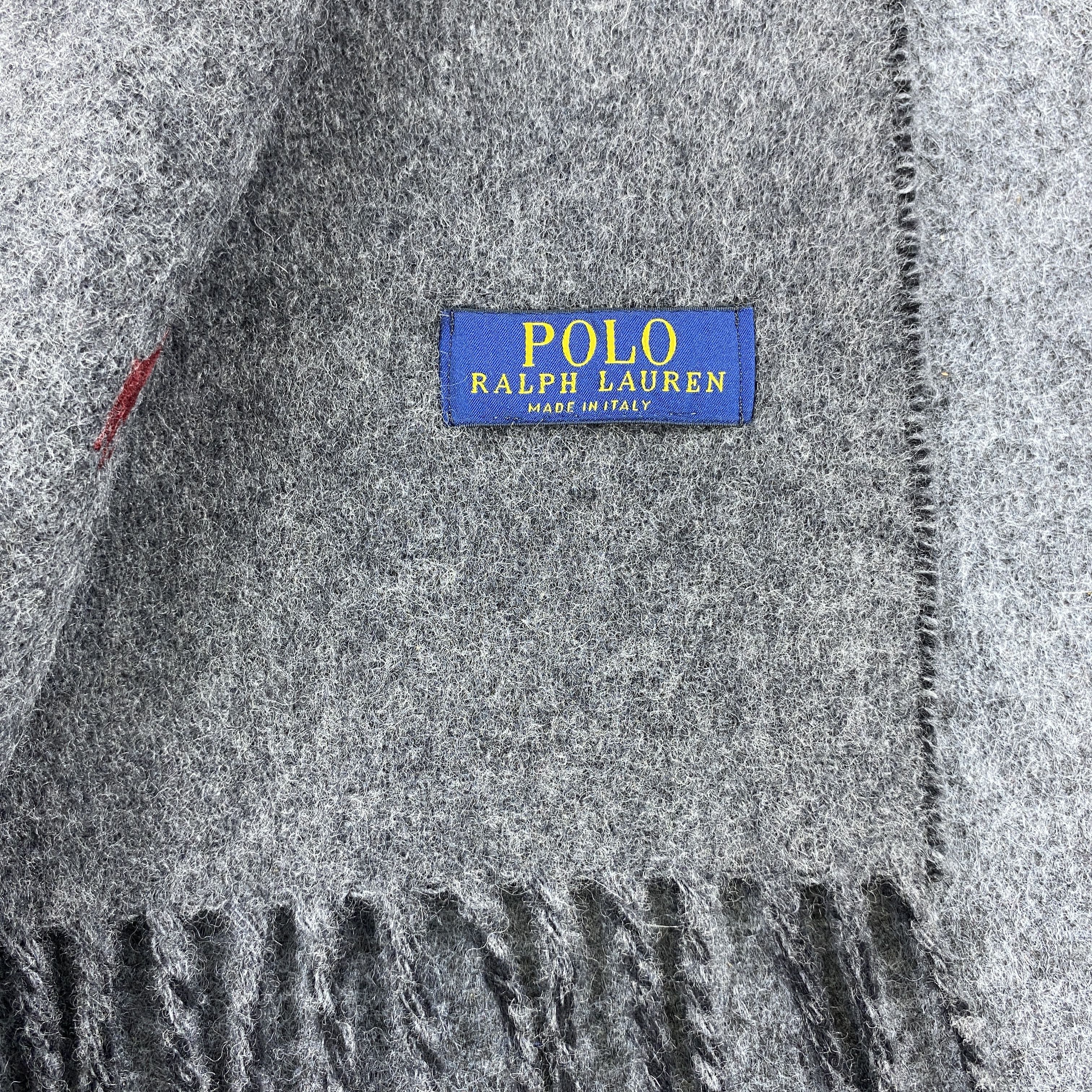 Polo Ralph Lauren × Vintage GF10403 Polo Ralph Lauren Scarf Neck Wear Muffler Nova Check Size ONE SIZE - 2 Thumbnail