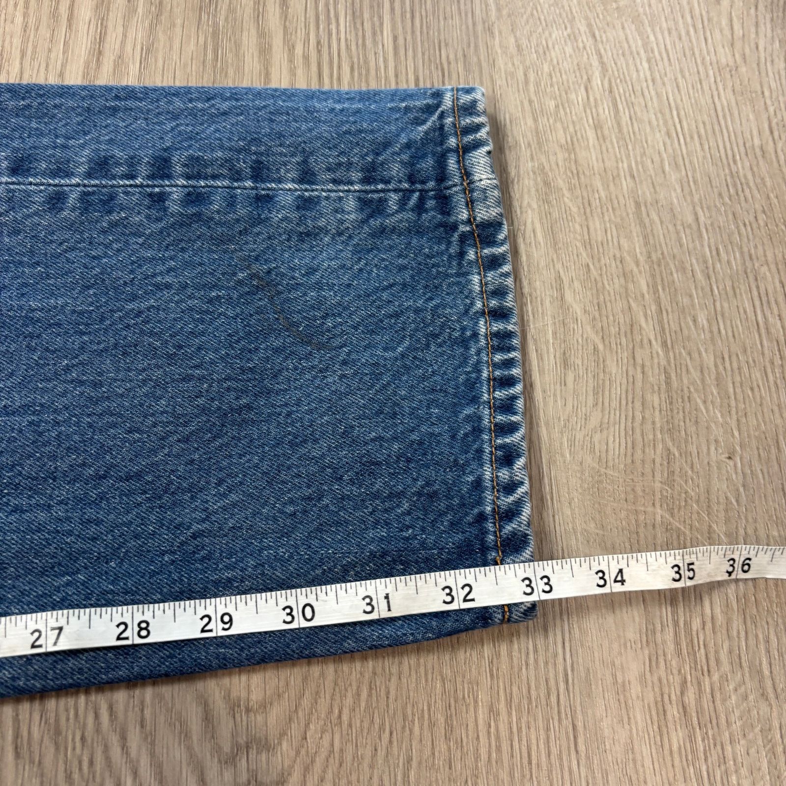 Levi's × Vintage Vintage Levi's 501 Straight Leg Jeans Men's 34x33 00s Size US 34 / EU 50 - 7 Thumbnail