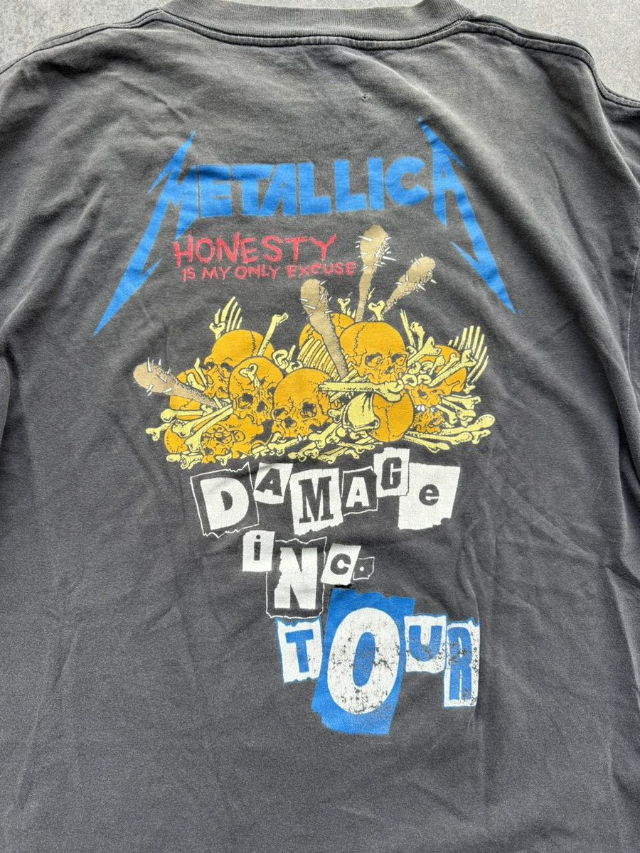 Band Tees × Metallica × Vintage Rare Vintage 1994 Metallica “Damage Inc.” Tour Tee Size US XL / EU 56 / 4 - 4 Thumbnail