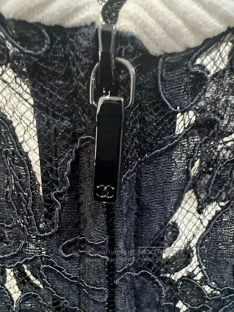 Chanel Chanel Black lace jacket Size XXS / US 00 / IT 34 - 3 Thumbnail