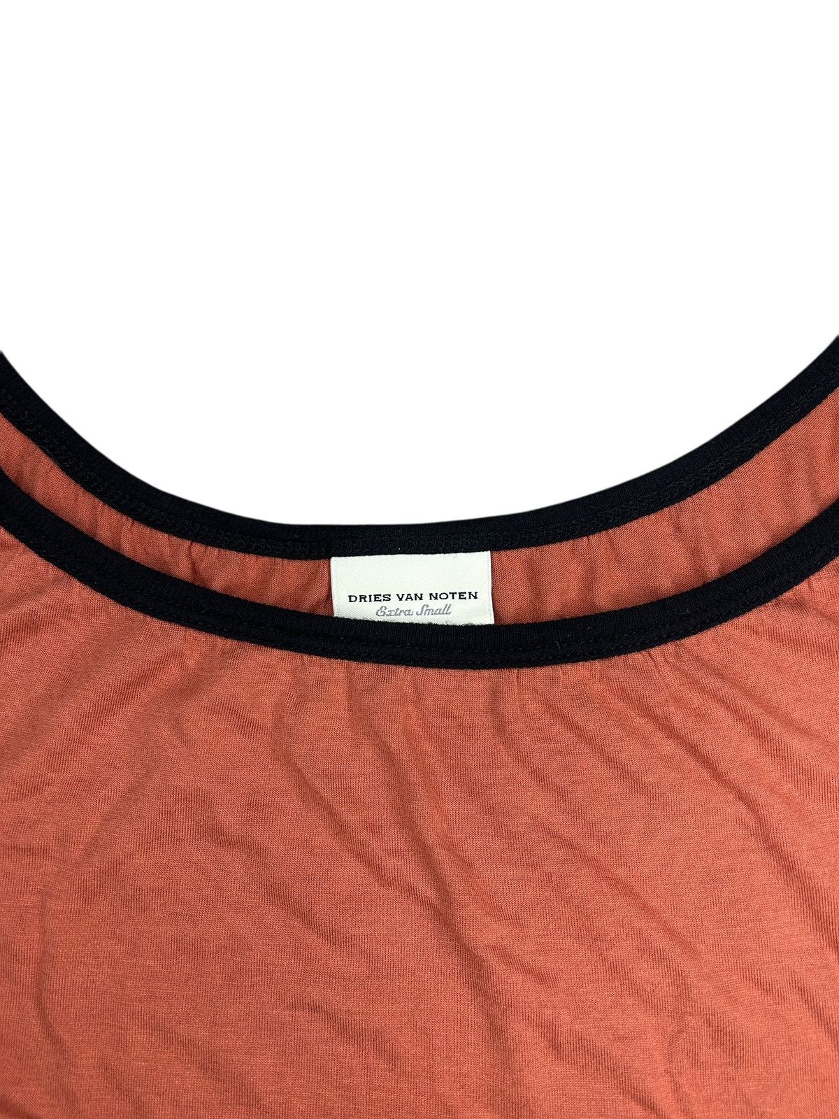 Dries Van Noten 00s Modal Blouse Size XS / US 0-2 / IT 36-38 - 3 Thumbnail