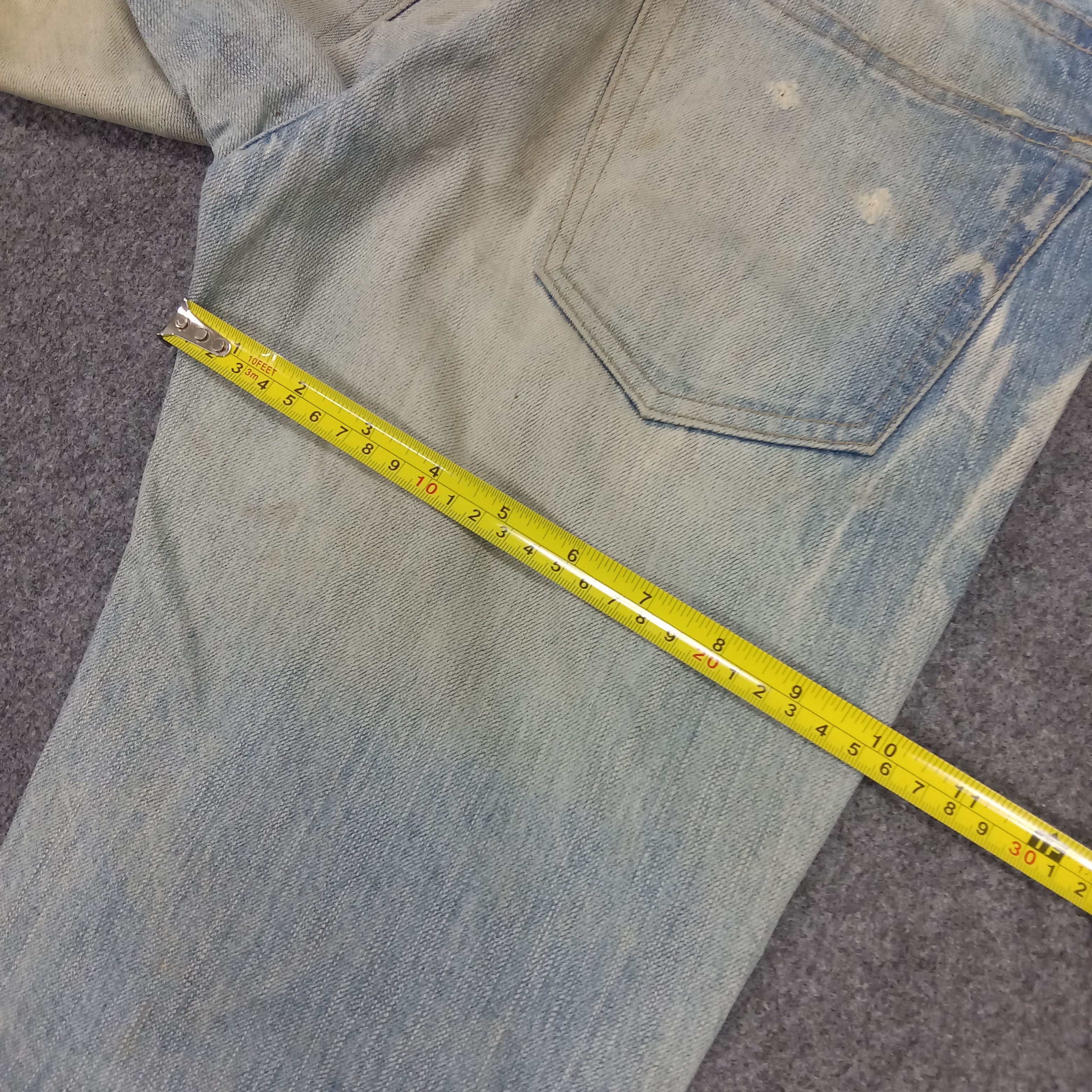 Japanese Brand Blue Way Japanese Brand Slim Fit Denim Jeans Size US 29 - 12 Thumbnail