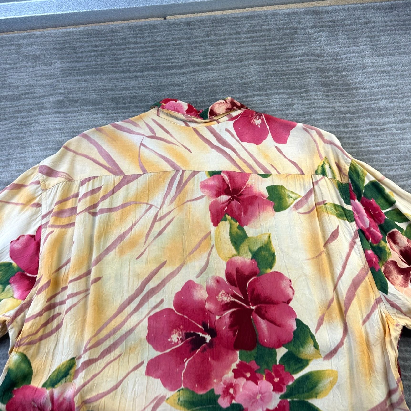 Jams World VINTAGE Jams World Shirt Mens Medium Hibiscus Button Up Hawaiian Size US M / EU 48-50 / 2 - 6 Thumbnail