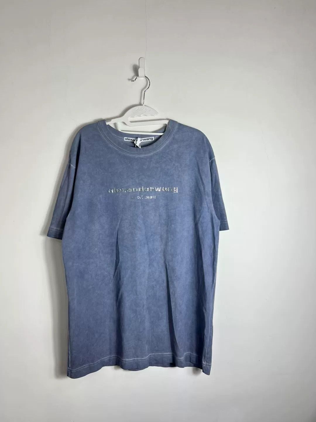 Alexander Wang Alexander Wang Washed Rhinestone Short Sleeve Size M / US 6-8 / IT 42-44 - 1 Thumbnail