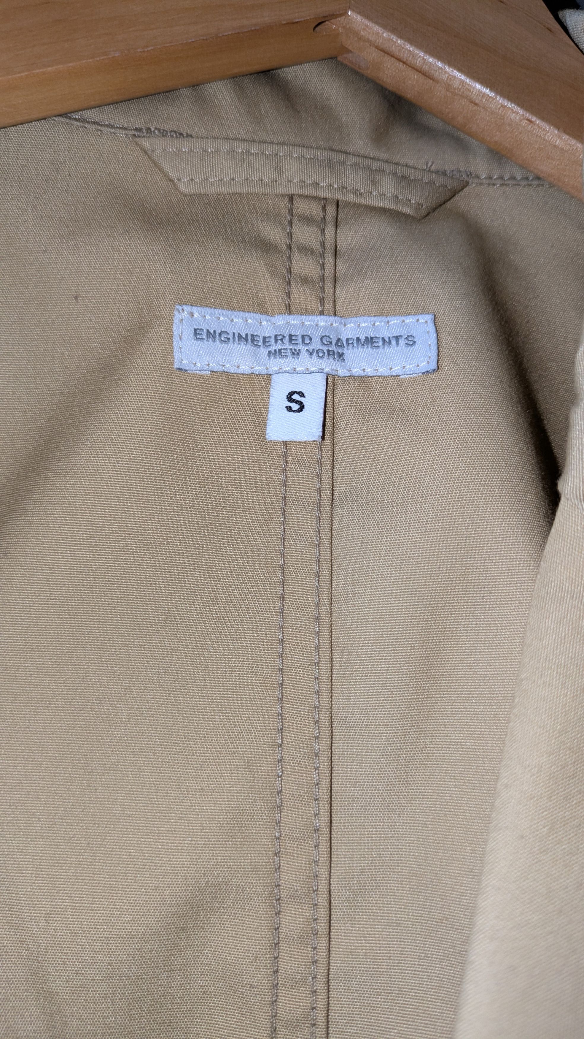 Engineered Garments Engineered Garments Bedford Jacket PC Poplin Khaki S Size US S / EU 44-46 / 1 - 5 Thumbnail