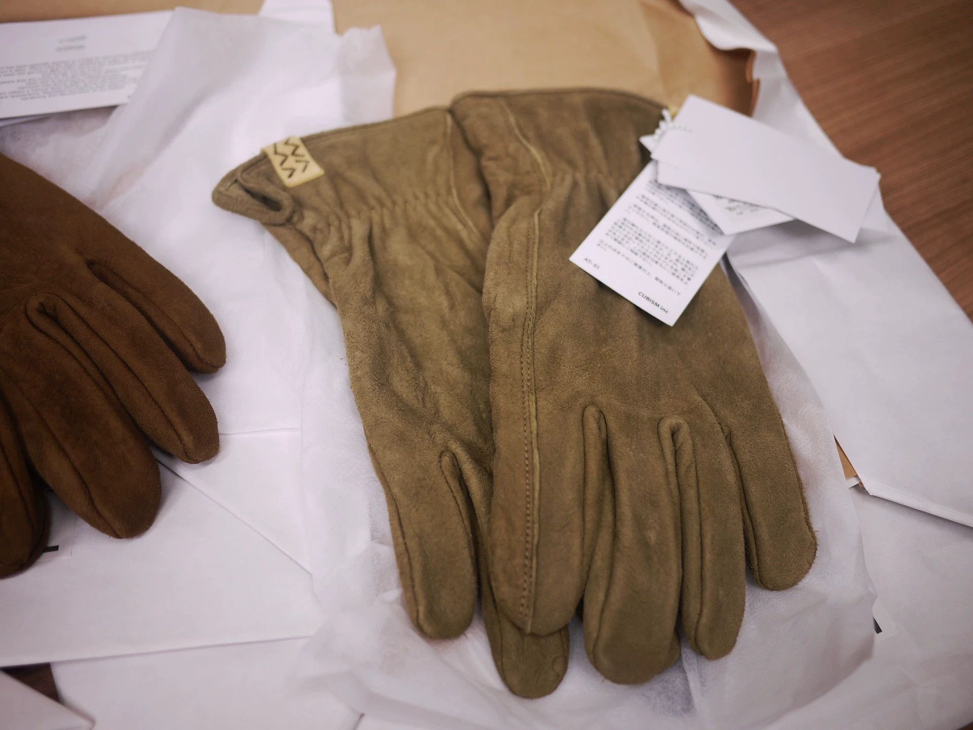 Visvim VISVIM 24AW SUEDE GLOVES FR VEG L Size ONE SIZE - 4 Thumbnail