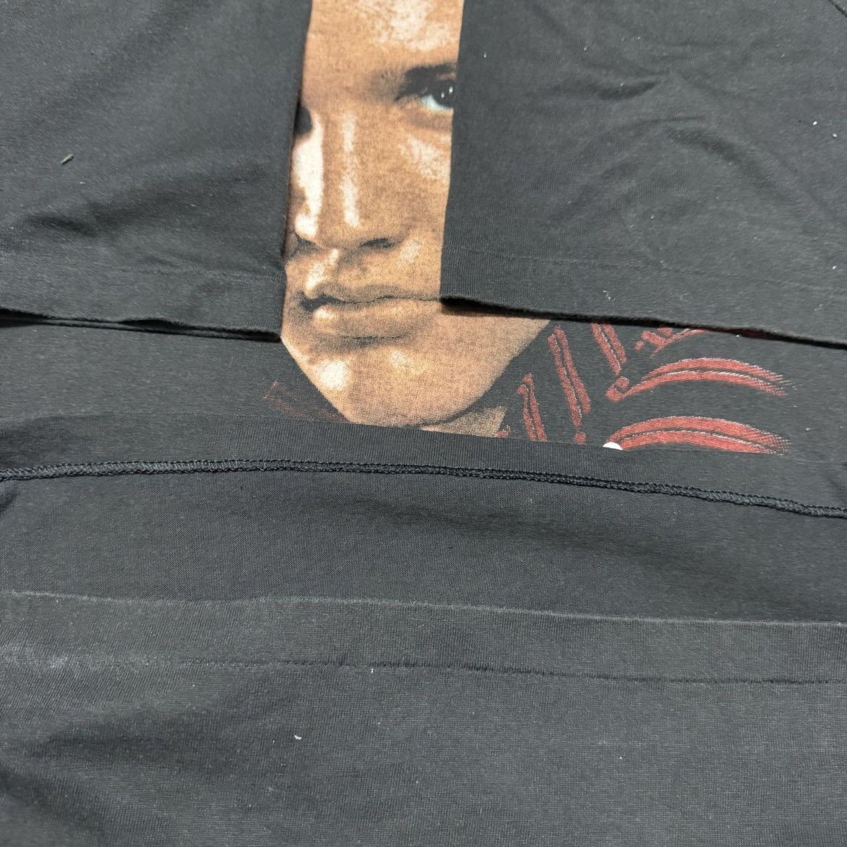 Band Tees Vintage 1991 Elvis Presley Portrait Shirt Single Stitch Size US XL / EU 56 / 4 - 15 Thumbnail