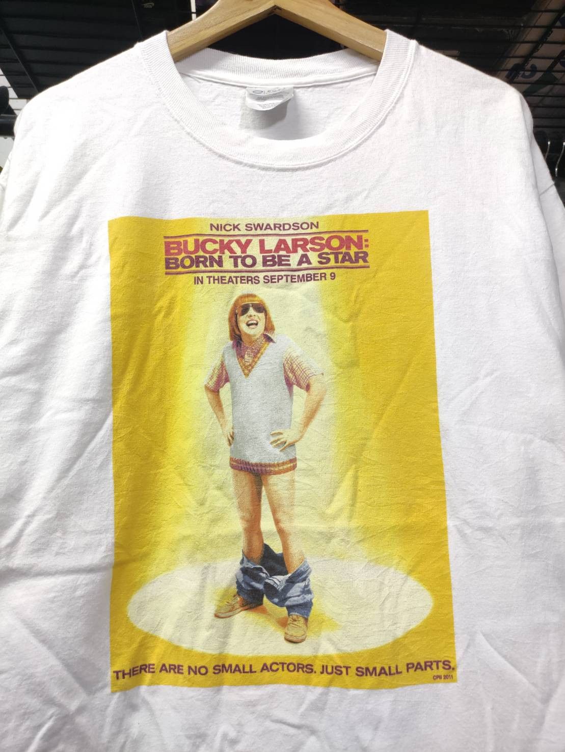 Vintage Vtg Bucky Larson Born To Be A Star Movie Promo T-Shirt Size US L / EU 52-54 / 3 - 1 Thumbnail