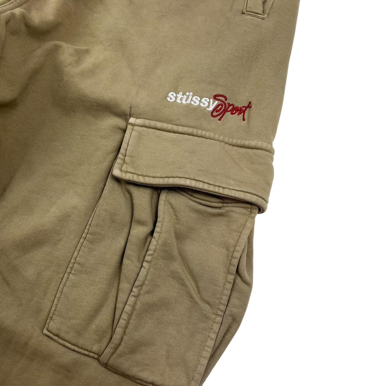 Stussy Stussy Sport Tan Cargo Joggers / Sweatpants - Medium Size US 34 / EU 50 - 4 Thumbnail