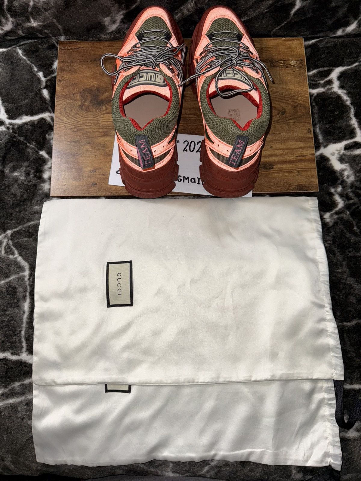 Gucci Gucci Flashtrek Reflective Orange Size10 Size US 10 / EU 43 - 9 Thumbnail