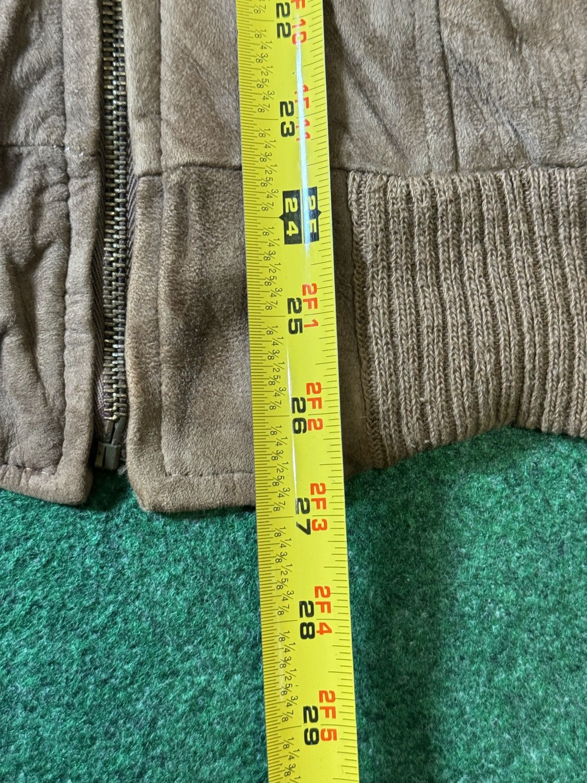 Excelled × Vintage Vintage 70s Excelled Suede Leather Brown Full Zip Jacket Size US XL / EU 56 / 4 - 9 Thumbnail