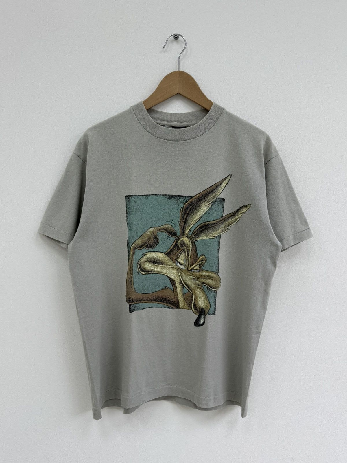 Vintage 1995 Looney Tunes Wile E Coyote Warner Bros T-Shirt