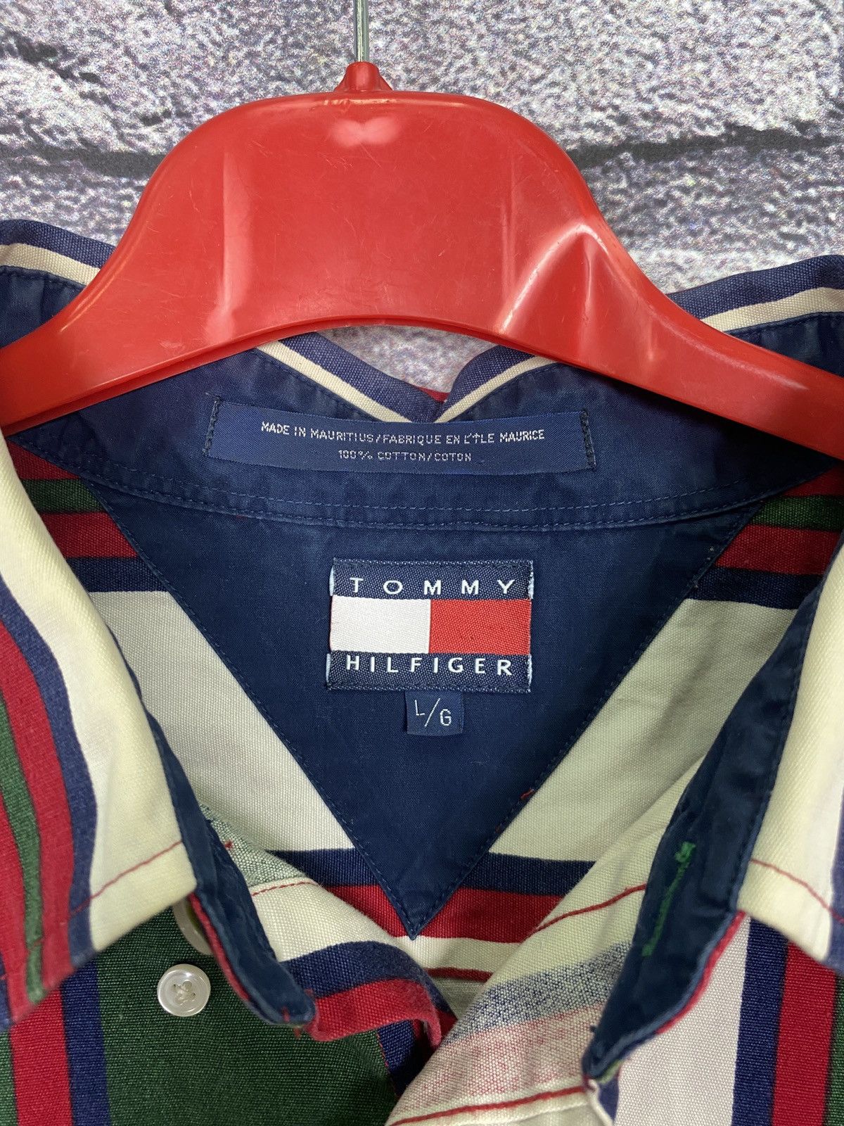Tommy Hilfiger Vintage very rare shirt Tommy Hilfiger y2k T-shirt Size US L / EU 52-54 / 3 - 6 Thumbnail