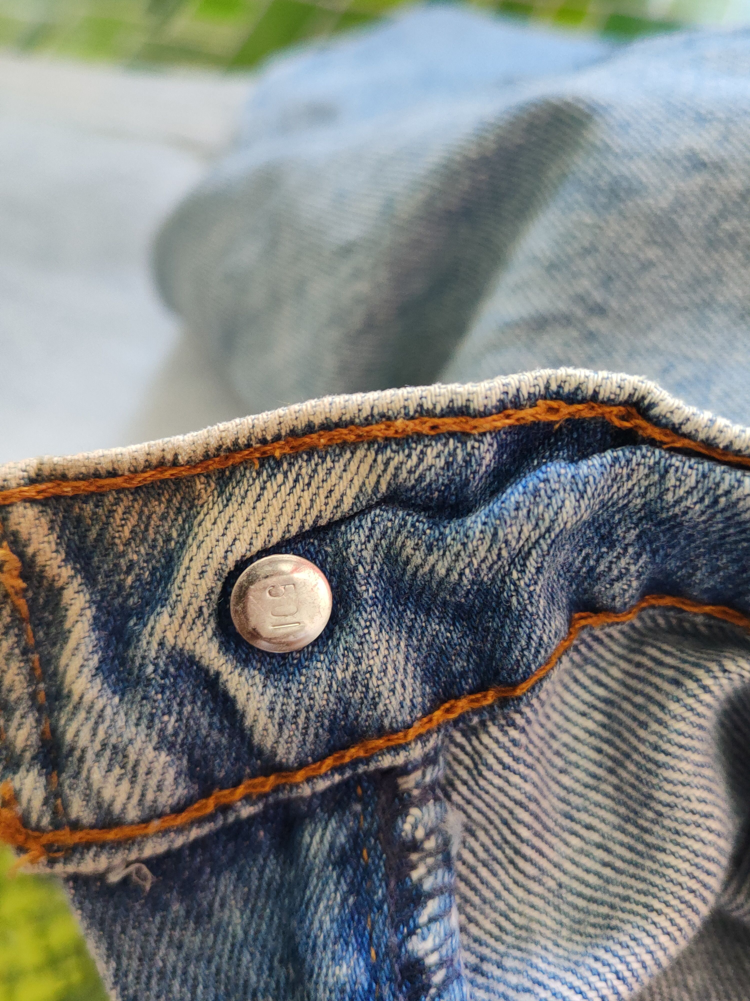 Levi's Levi's Blue Faded Distressed Ripped Jeans #S1667 Size US 39 - 16 Thumbnail