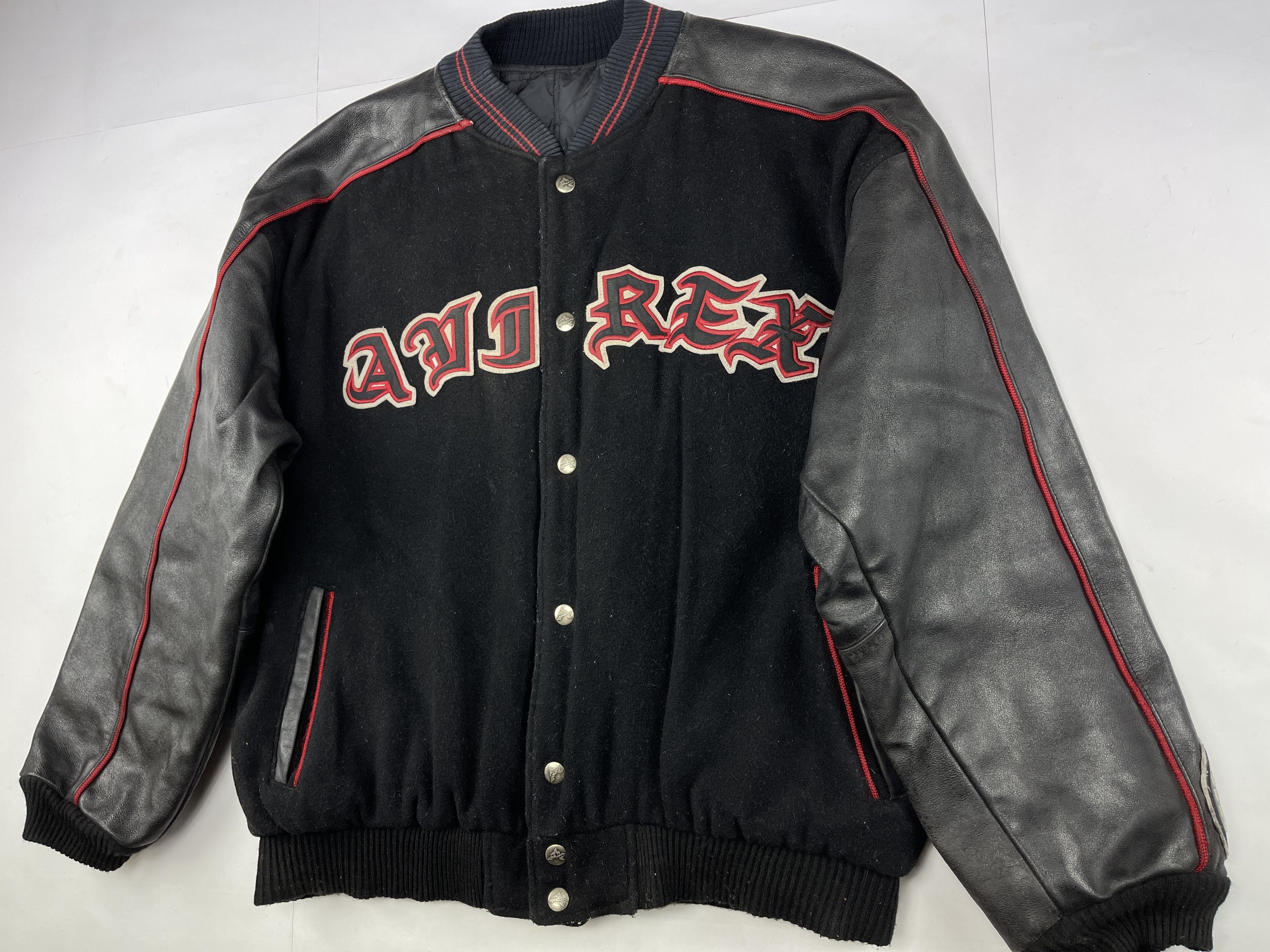 Avirex AVIREX jacket, wool vintage 90s hip hop 1990s hip hop XL Size US XL / EU 56 / 4 - 11 Thumbnail
