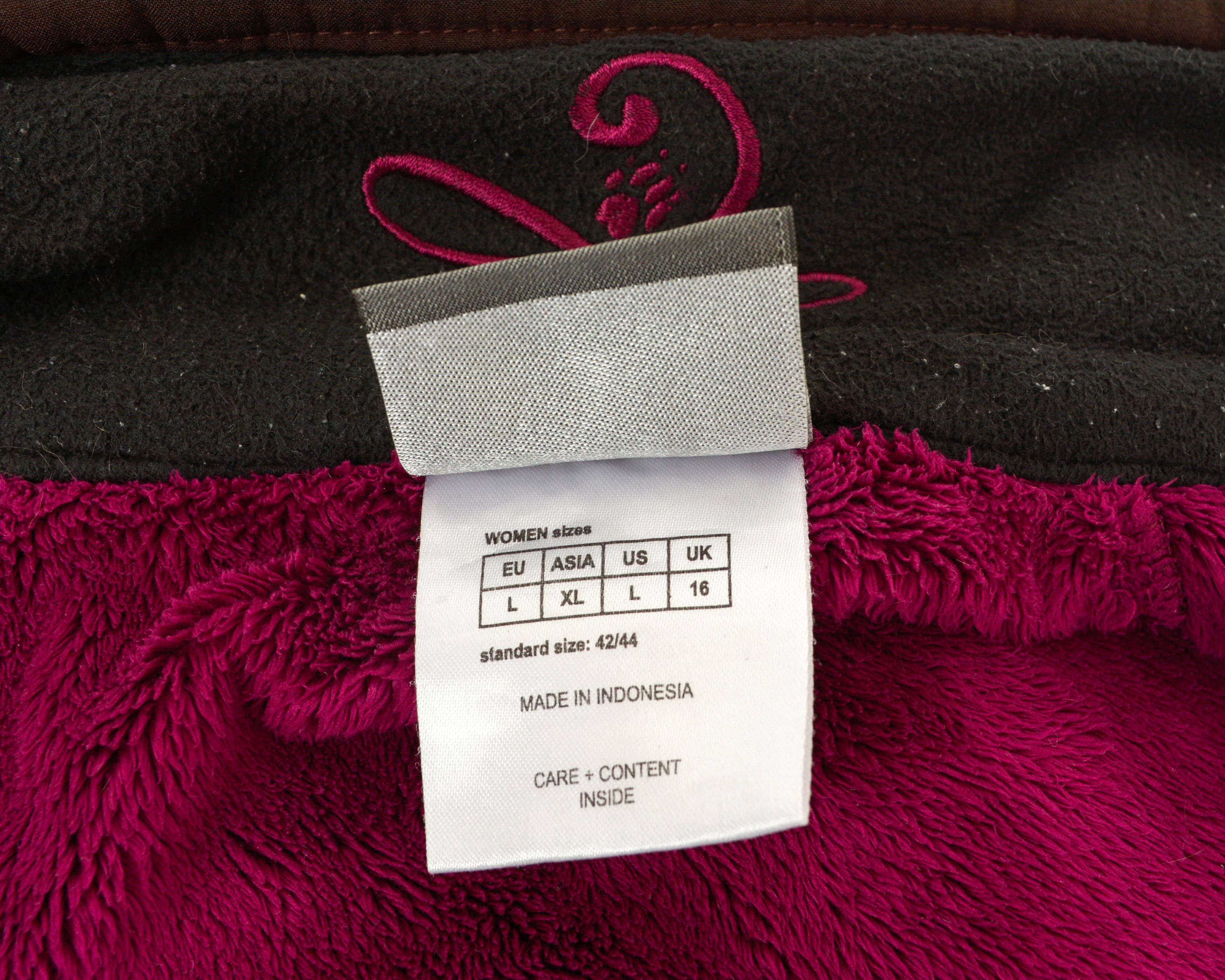Jack Wolfskin Women L Fleece Jacket Coat Jumper softshell Sweatshirt Size L / US 10 / IT 46 - 4 Thumbnail