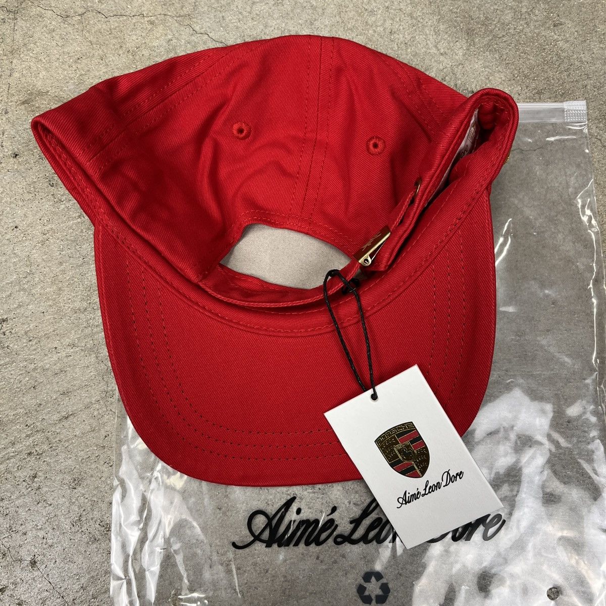 Aime Leon Dore × Porsche Design Aime leon dore x Porsche 993 Turbo Racing Hat Tango Red Size ONE SIZE - 3 Thumbnail