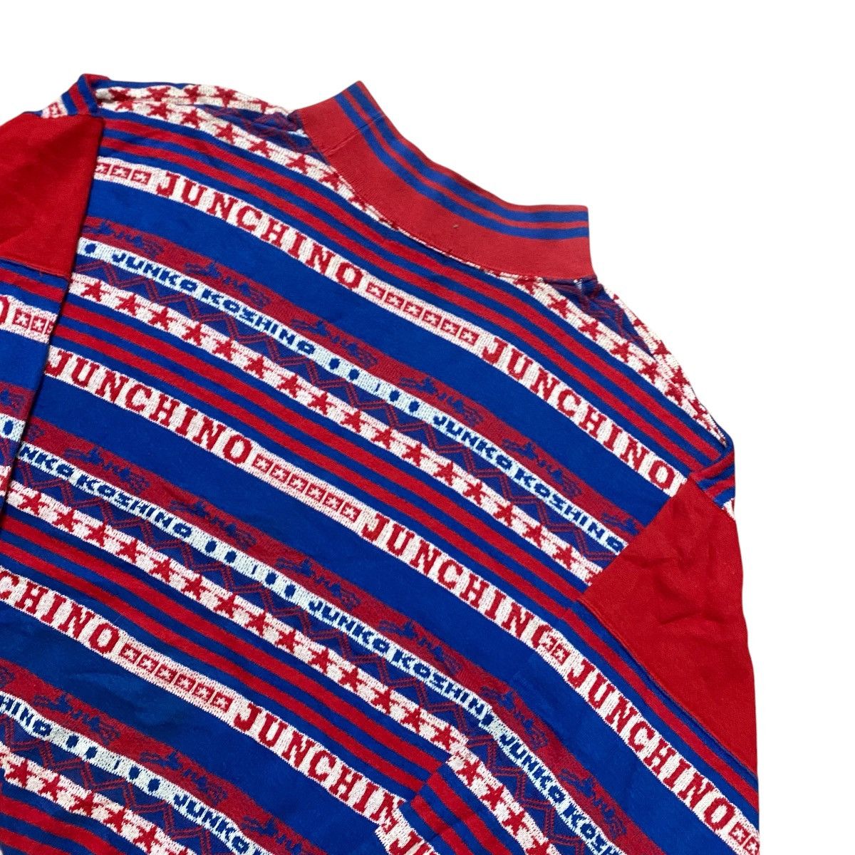 Designer × Mr. Junko × Vintage Vintage Junchino Junko Koshino Striped Sweatshirts Size US L / EU 52-54 / 3 - 7 Thumbnail
