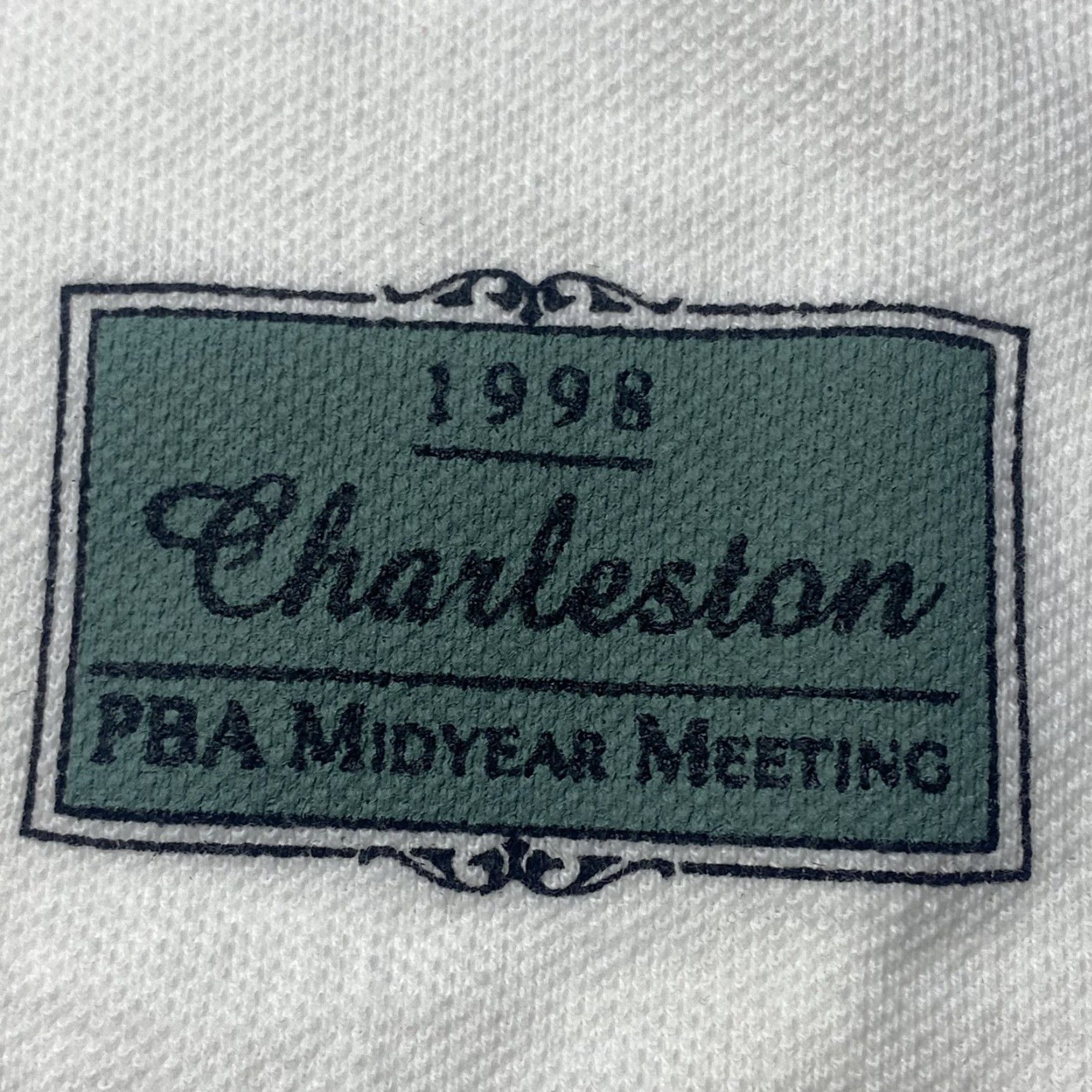 Vintage VINTAGE Ultra Club Collection Polo Shirt XL White 1990s 1998 PBA Mid Year Meeting Made in USA Mens Polo Rugby Short Sleeve Sportswear/Beach Size US XL / EU 56 / 4 - 2 Thumbnail