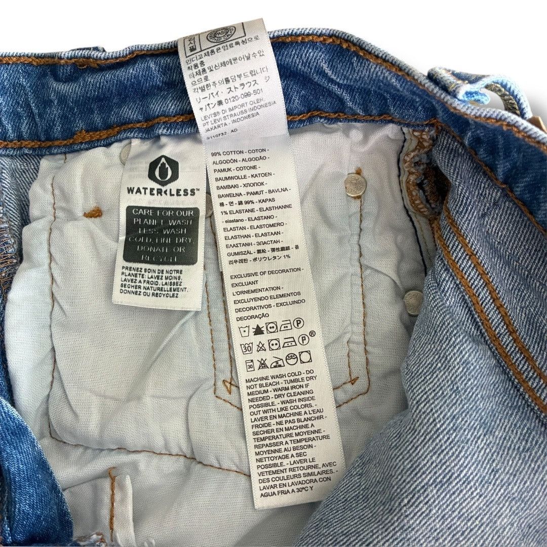 Levi's Levi’s 501 button fly cut off distressed denim shorts Size 24" / US 00 / IT 34 - 5 Thumbnail