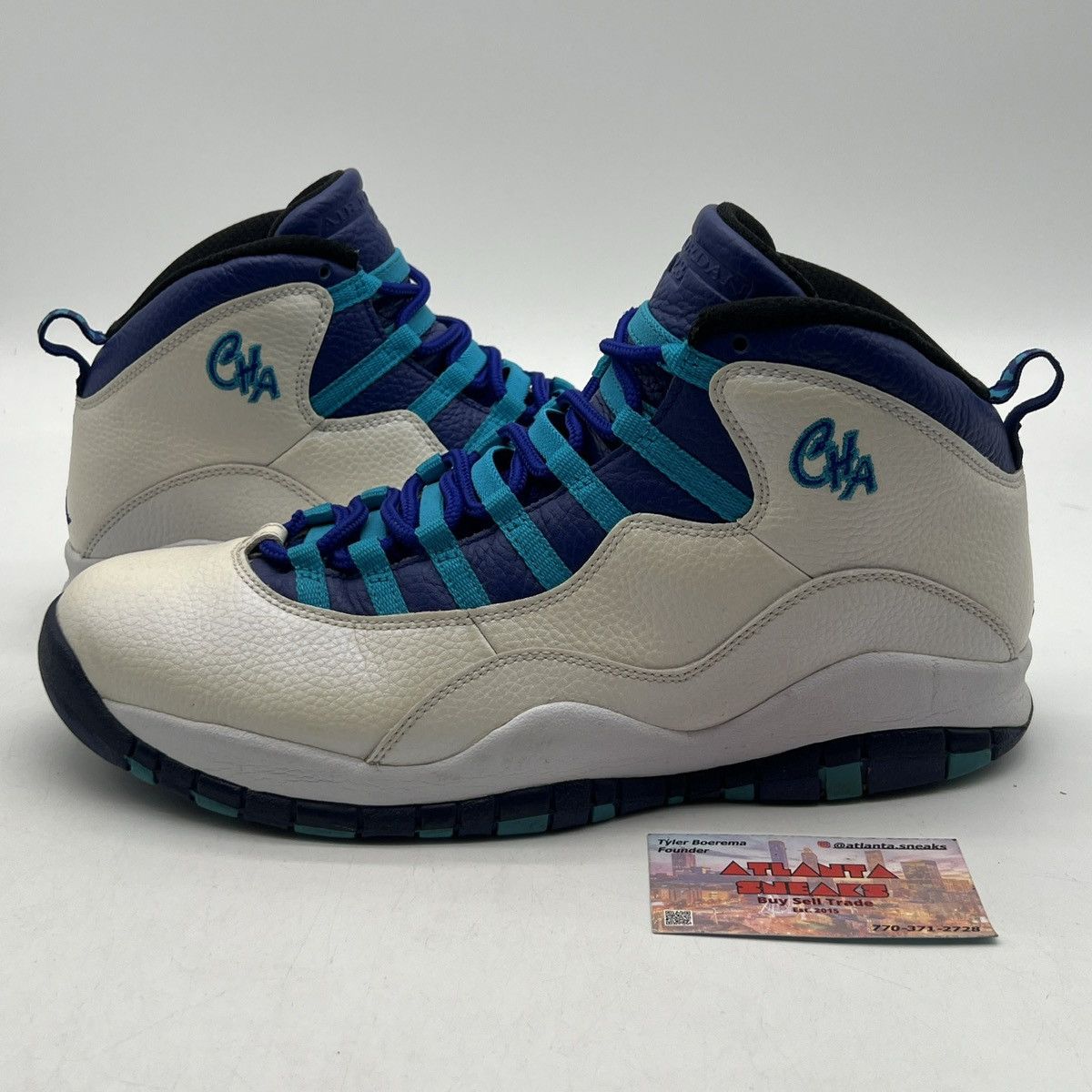 Jordan Brand Air Jordan 10 charlotte hornets Size US 12 / EU 45 - 1 Thumbnail