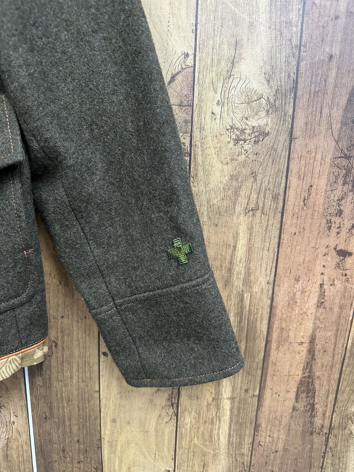 Jean Charles De Castelbajac 90s Castelbajac Wool Vintage Jacket Z26 Size 40S - 7 Thumbnail