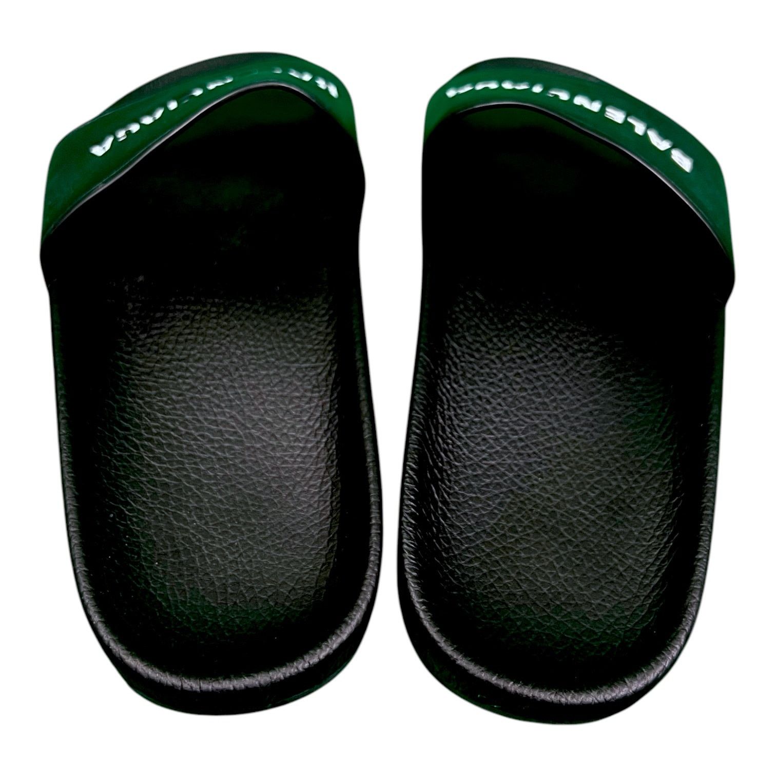 Balenciaga Unisex Balenciaga Classic Black Logo Slides Sandals Size 8 Size US 8 / EU 41 - 6 Thumbnail